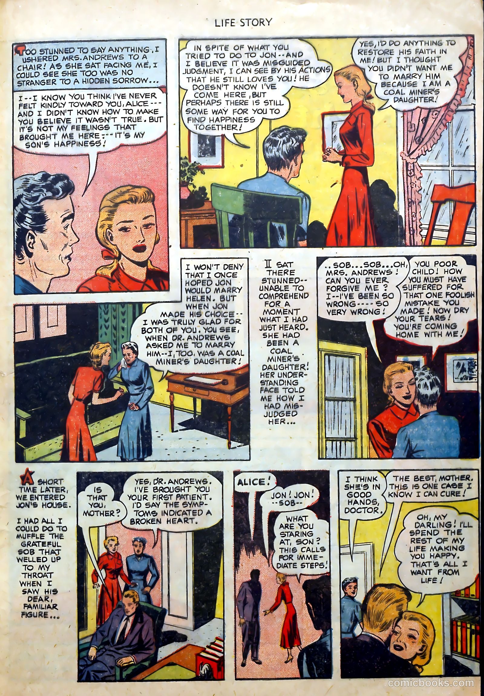 Life Story #18 (1950) — page 23 of 36