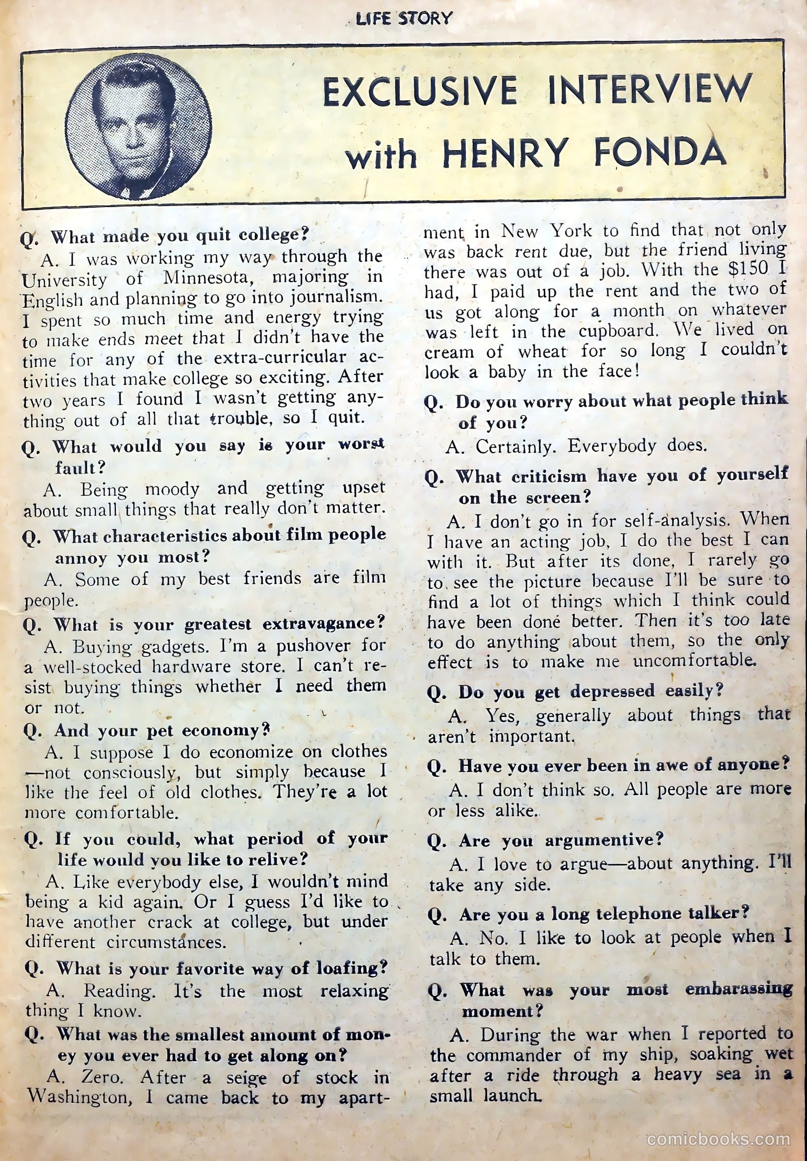 Life Story #18 (1950) — page 25 of 36