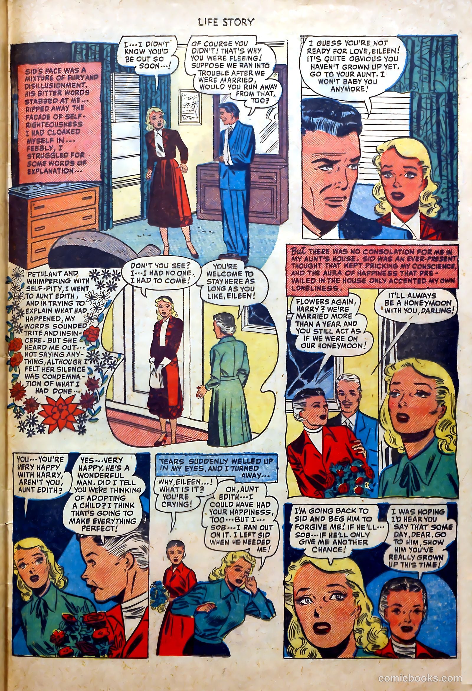 Life Story #18 (1950) — page 33 of 36