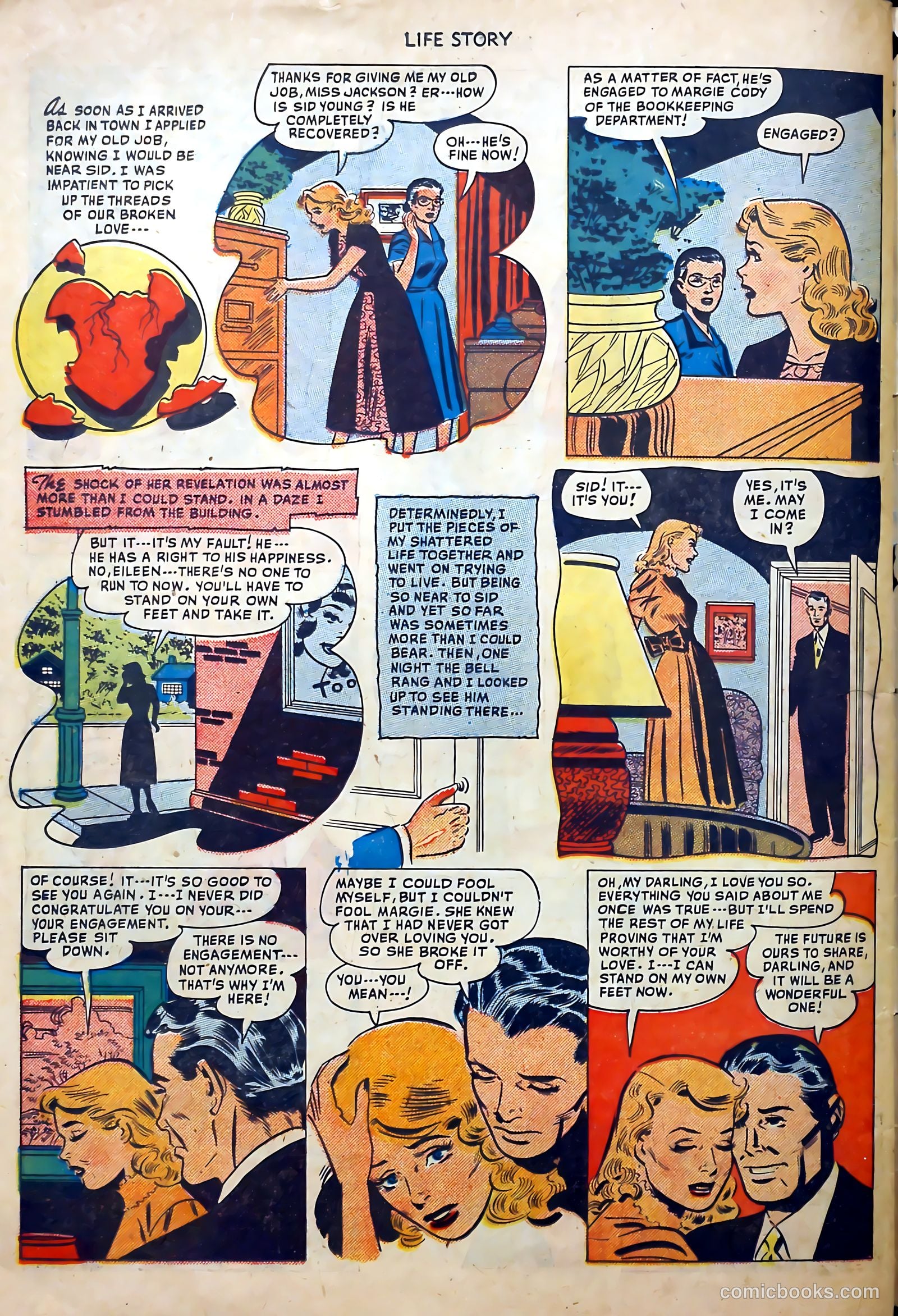 Life Story #18 (1950) — page 34 of 36