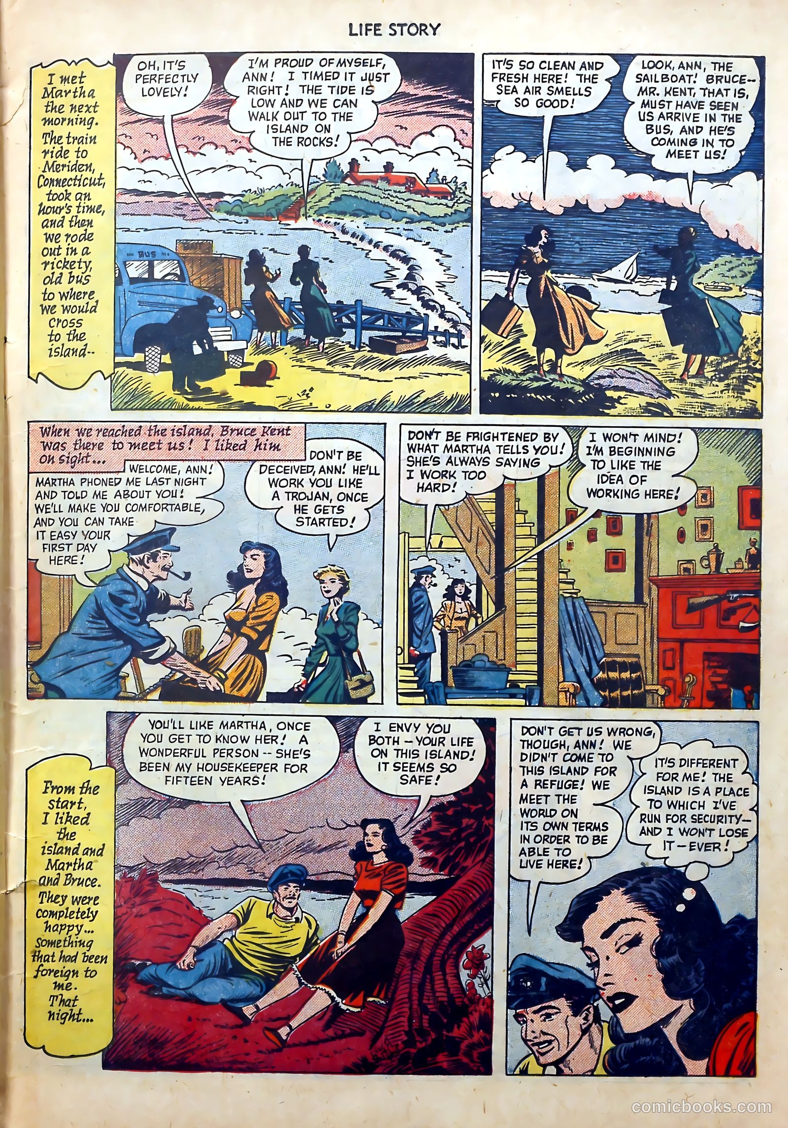 Life Story #19 (1950) — page 7 of 36