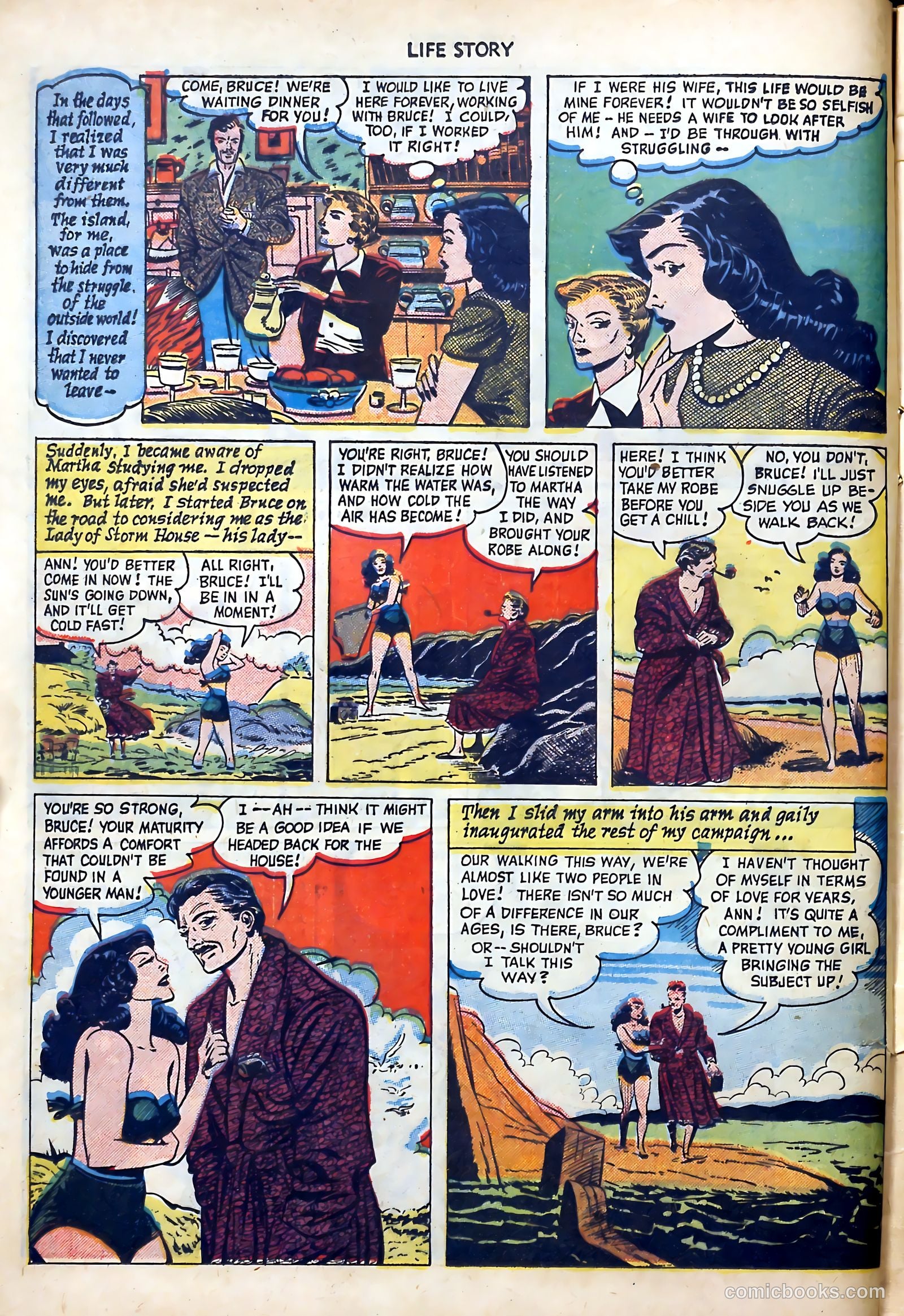 Life Story #19 (1950) — page 8 of 36