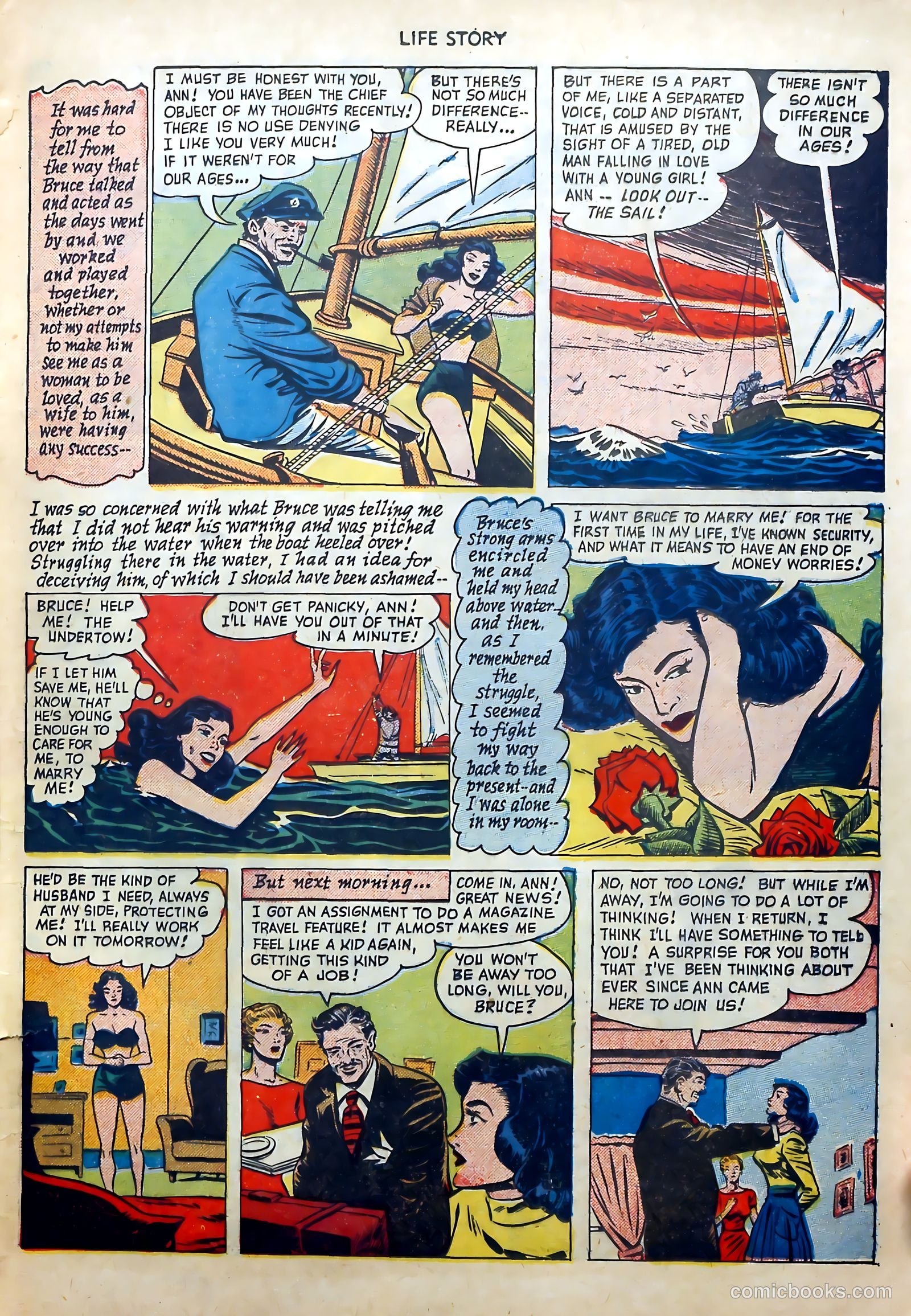 Life Story #19 (1950) — page 9 of 36