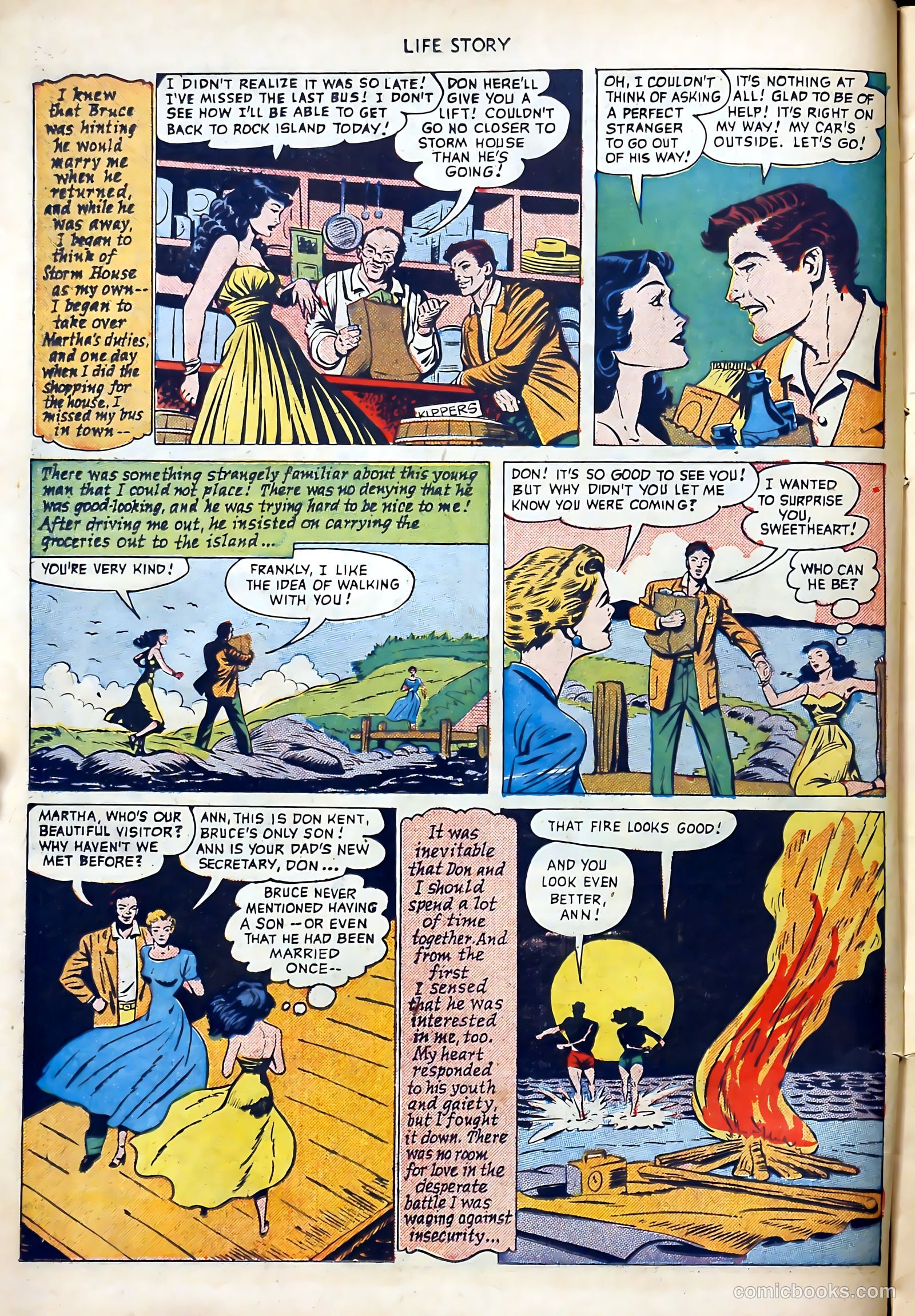 Life Story #19 (1950) — page 10 of 36