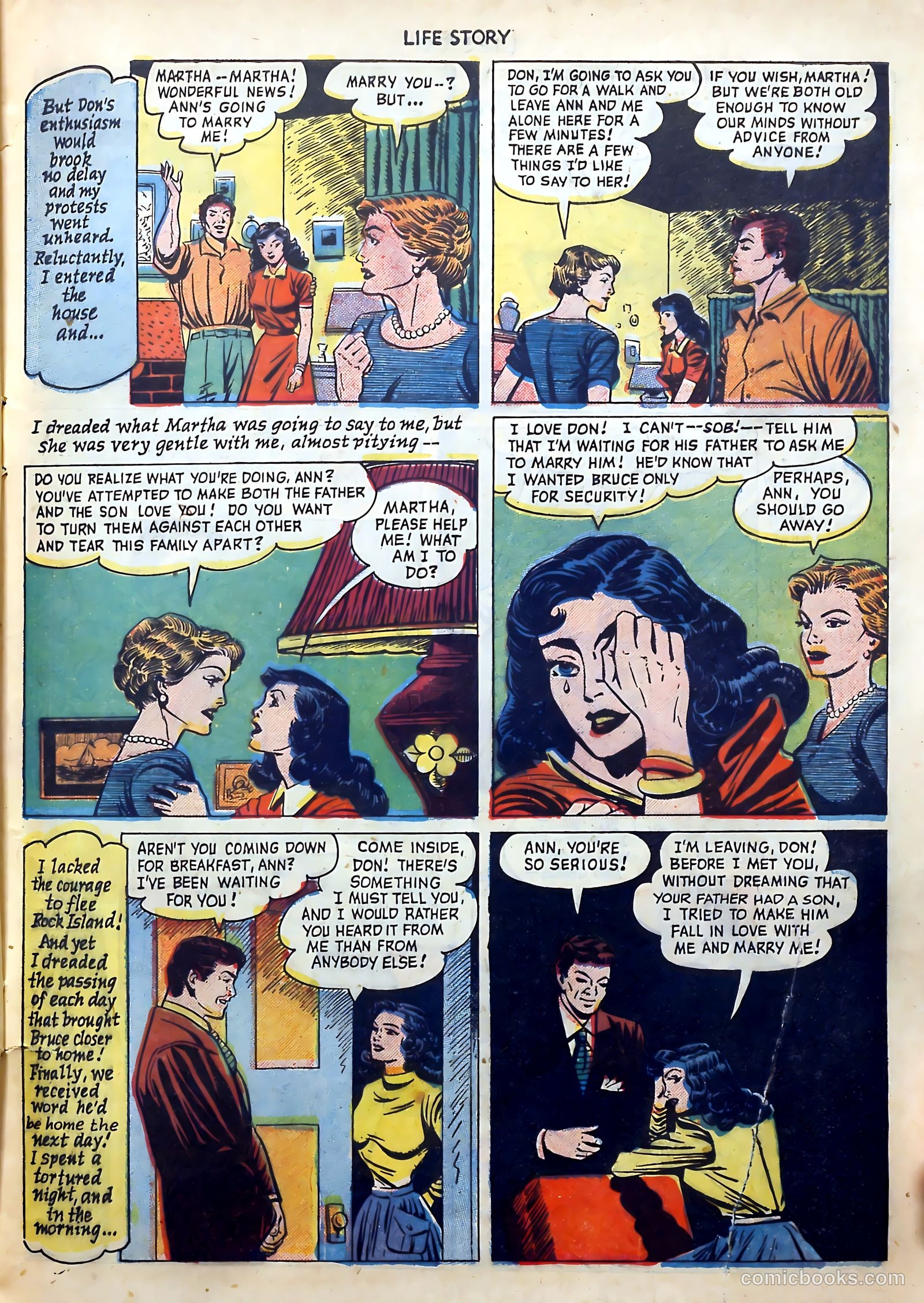 Life Story #19 (1950) — page 13 of 36