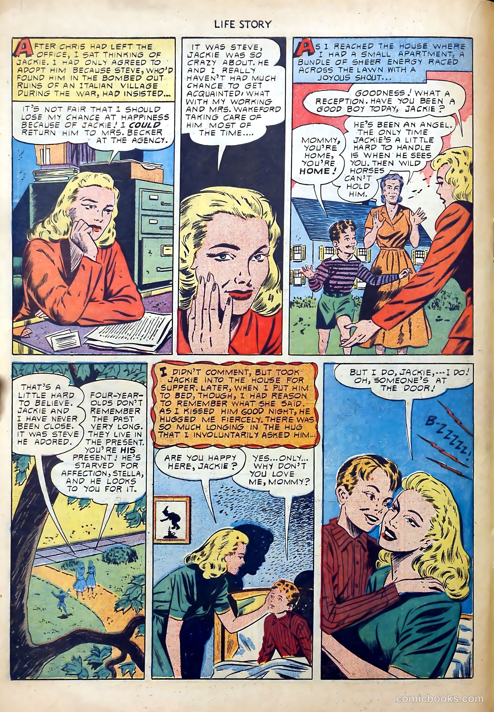 Life Story #19 (1950) — page 18 of 36