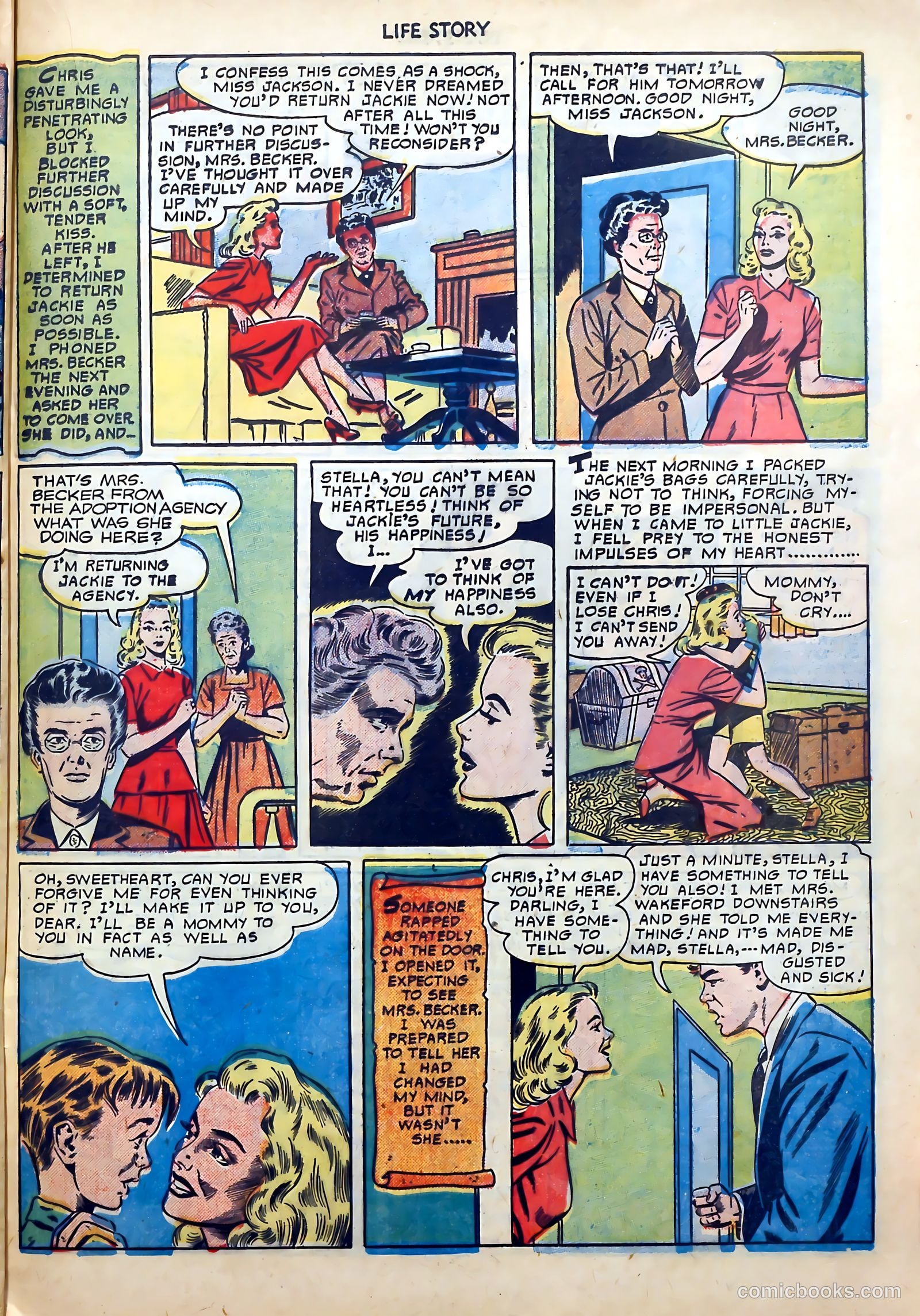 Life Story #19 (1950) — page 21 of 36