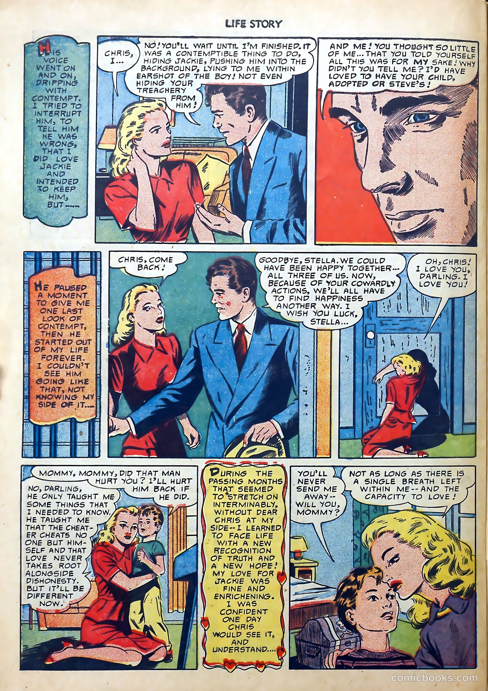 Life Story #19 (1950) — page 22 of 36