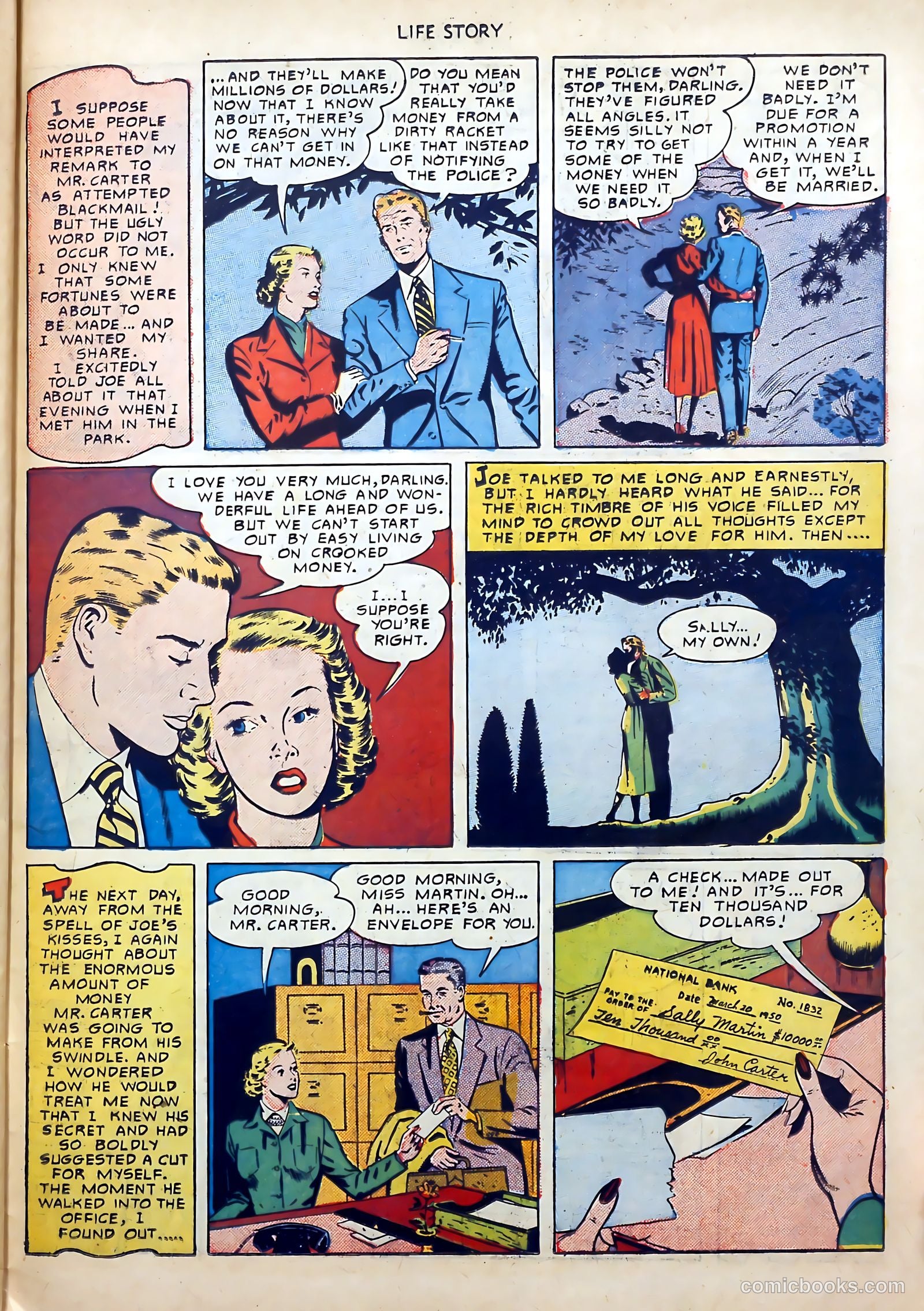 Life Story #19 (1950) — page 27 of 36
