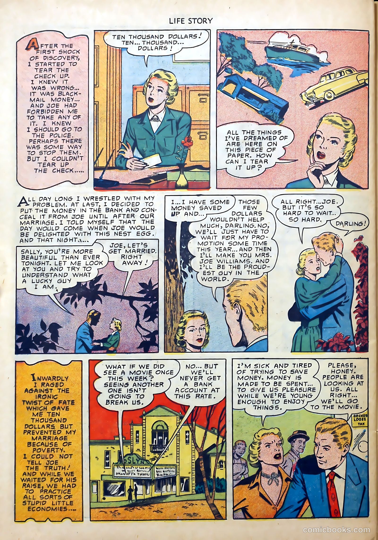 Life Story #19 (1950) — page 28 of 36