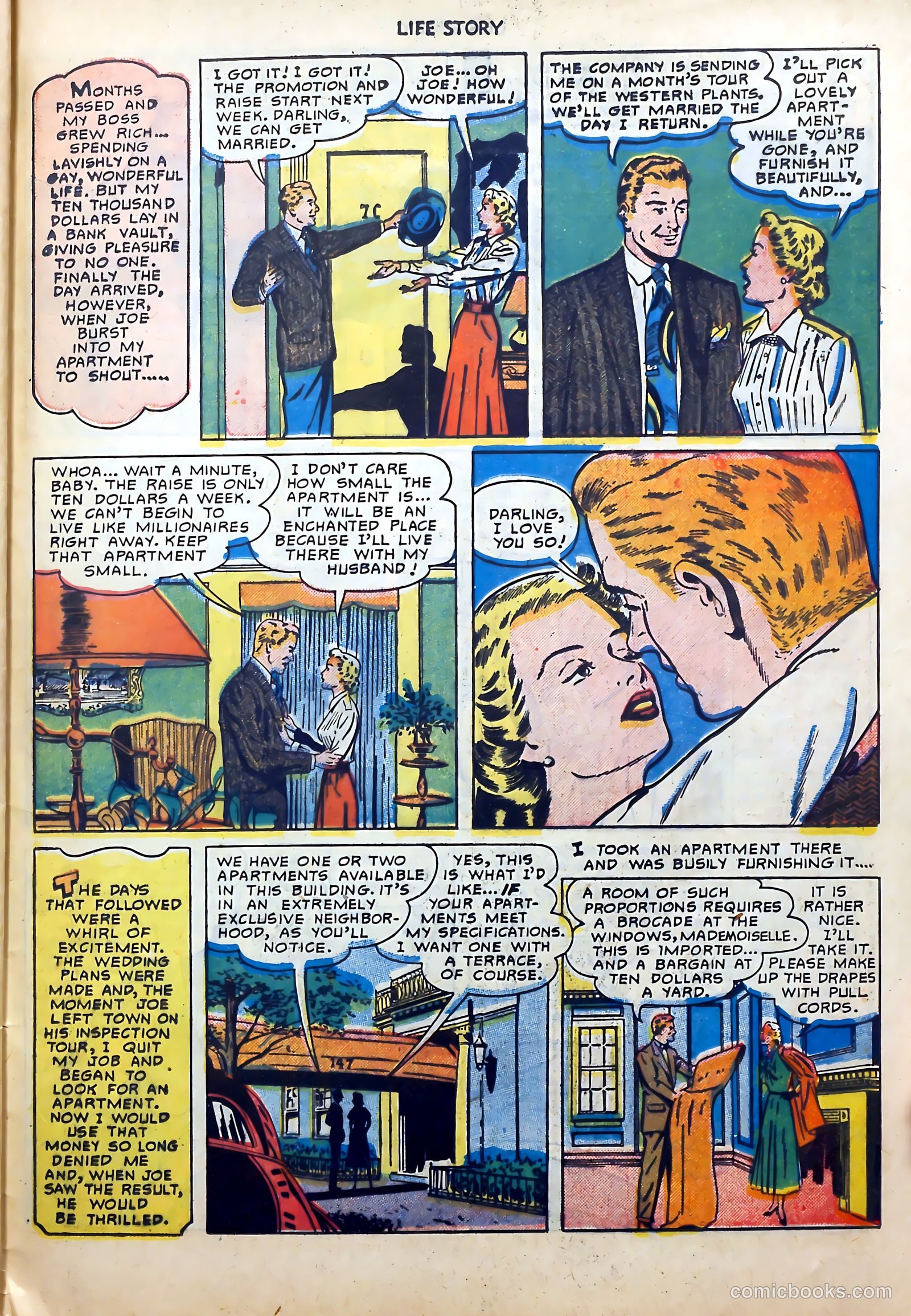 Life Story #19 (1950) — page 29 of 36