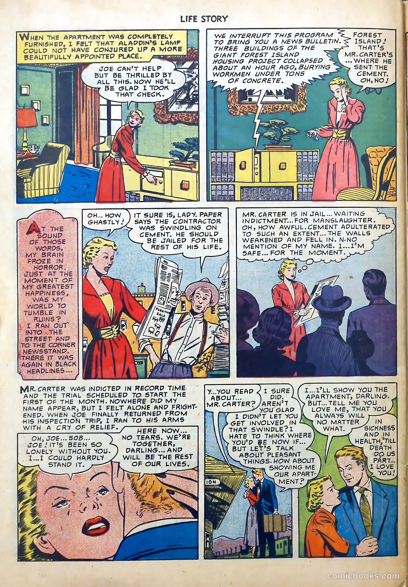 Life Story #19 (1950) — page 30 of 36