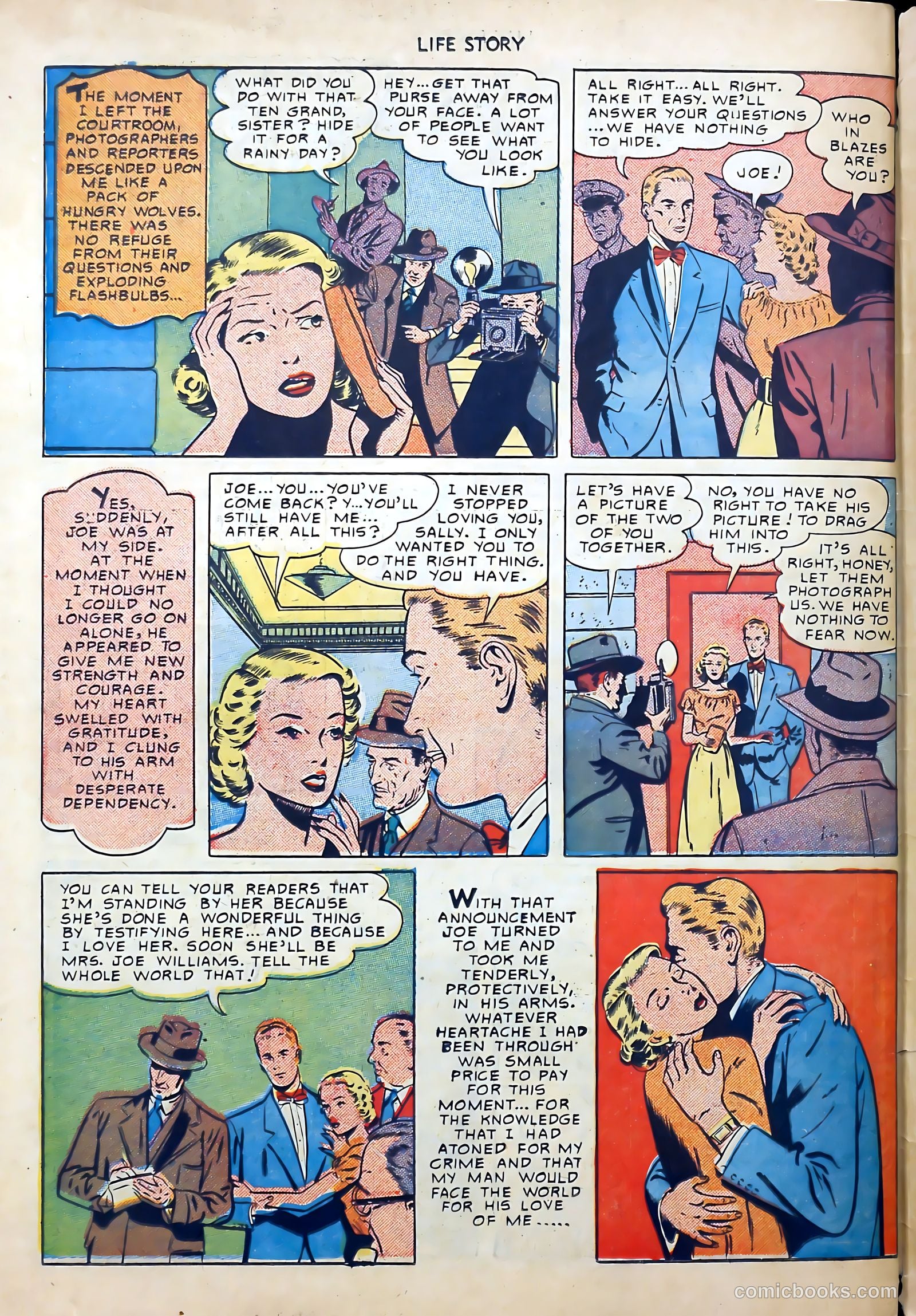 Life Story #19 (1950) — page 34 of 36