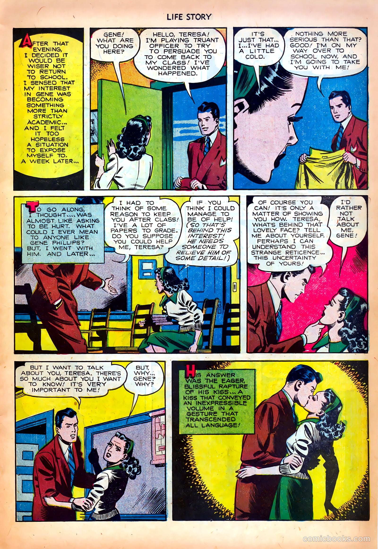Life Story #20 (1950) — page 7 of 36