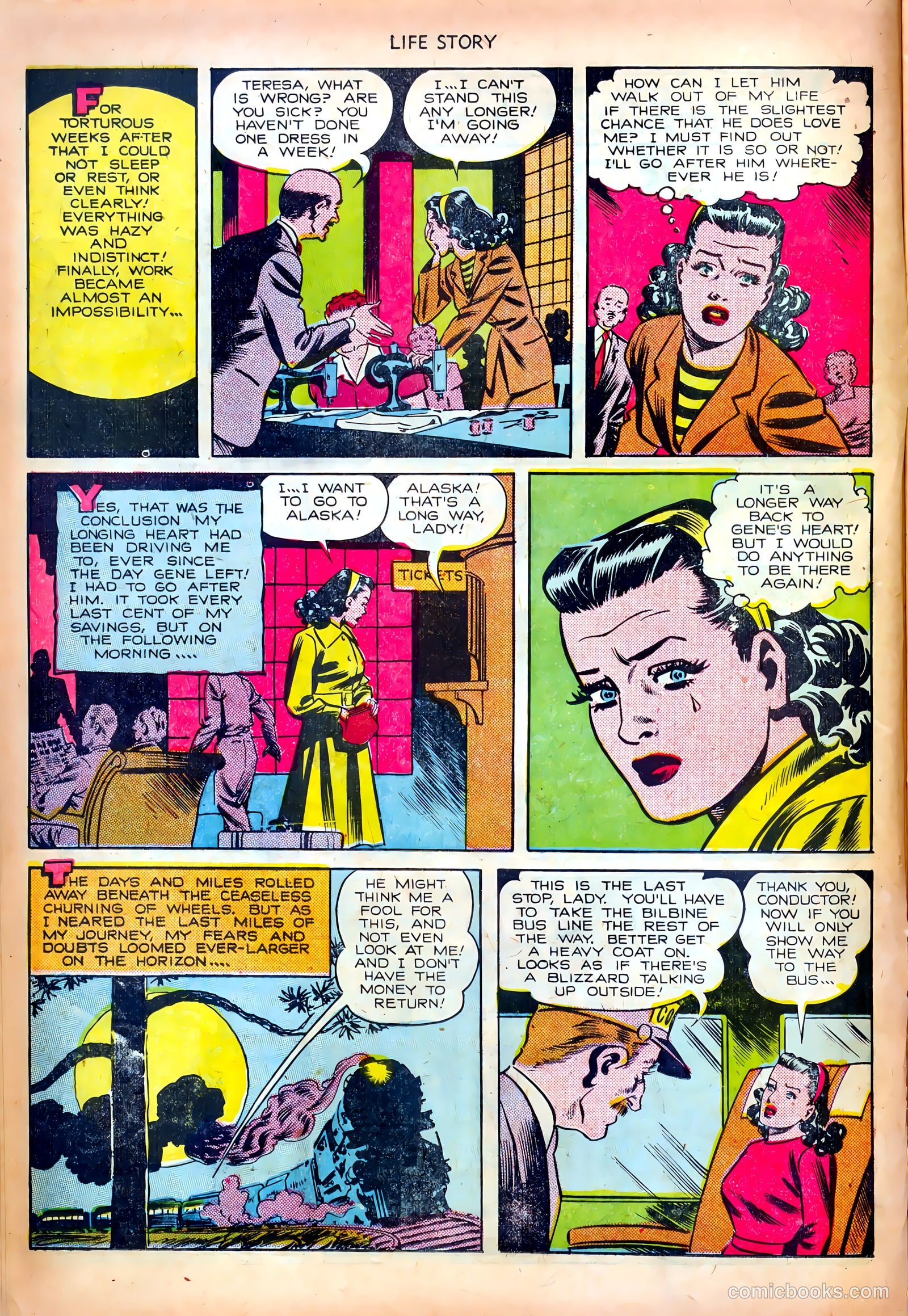 Life Story #20 (1950) — page 10 of 36