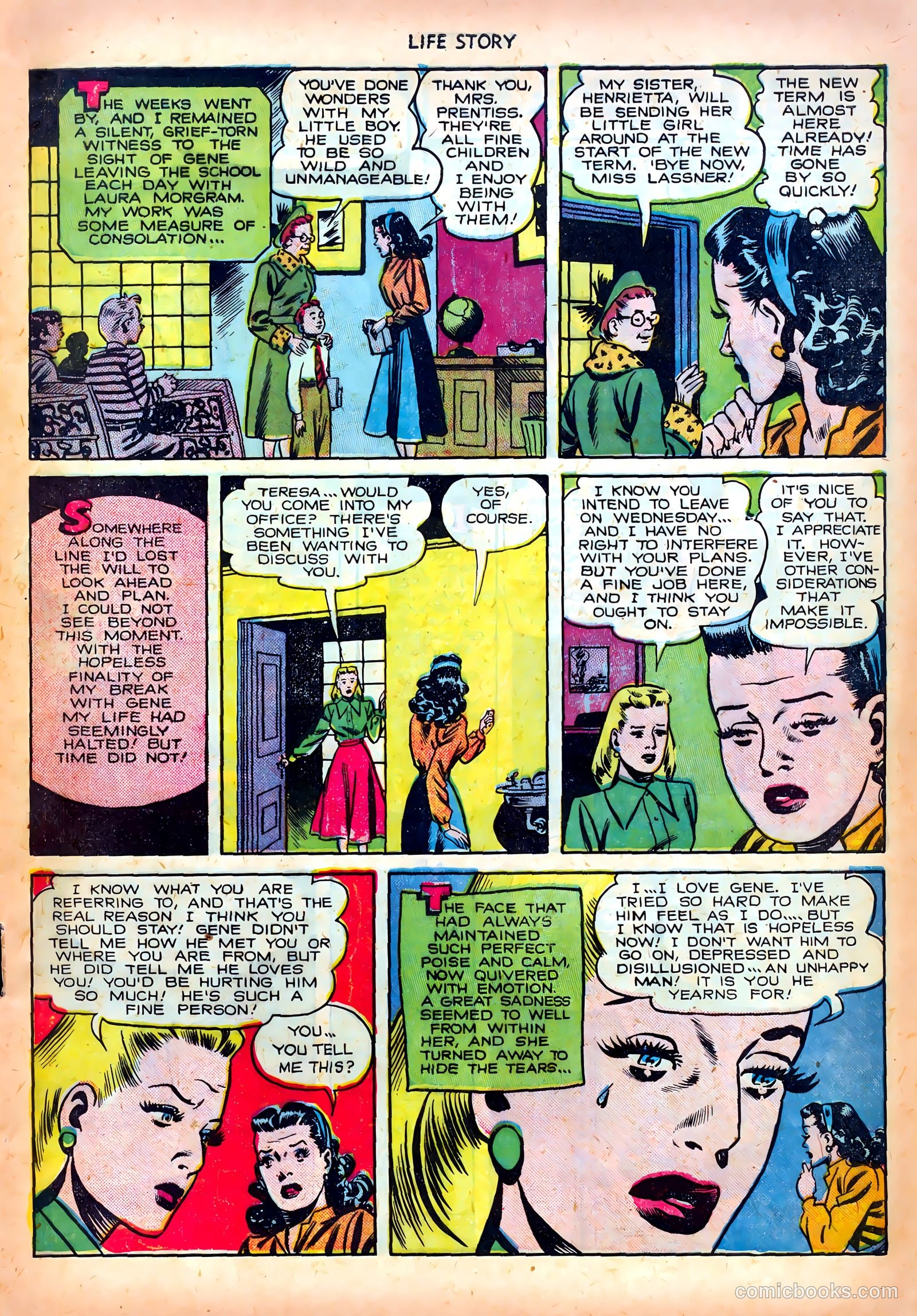 Life Story #20 (1950) — page 13 of 36