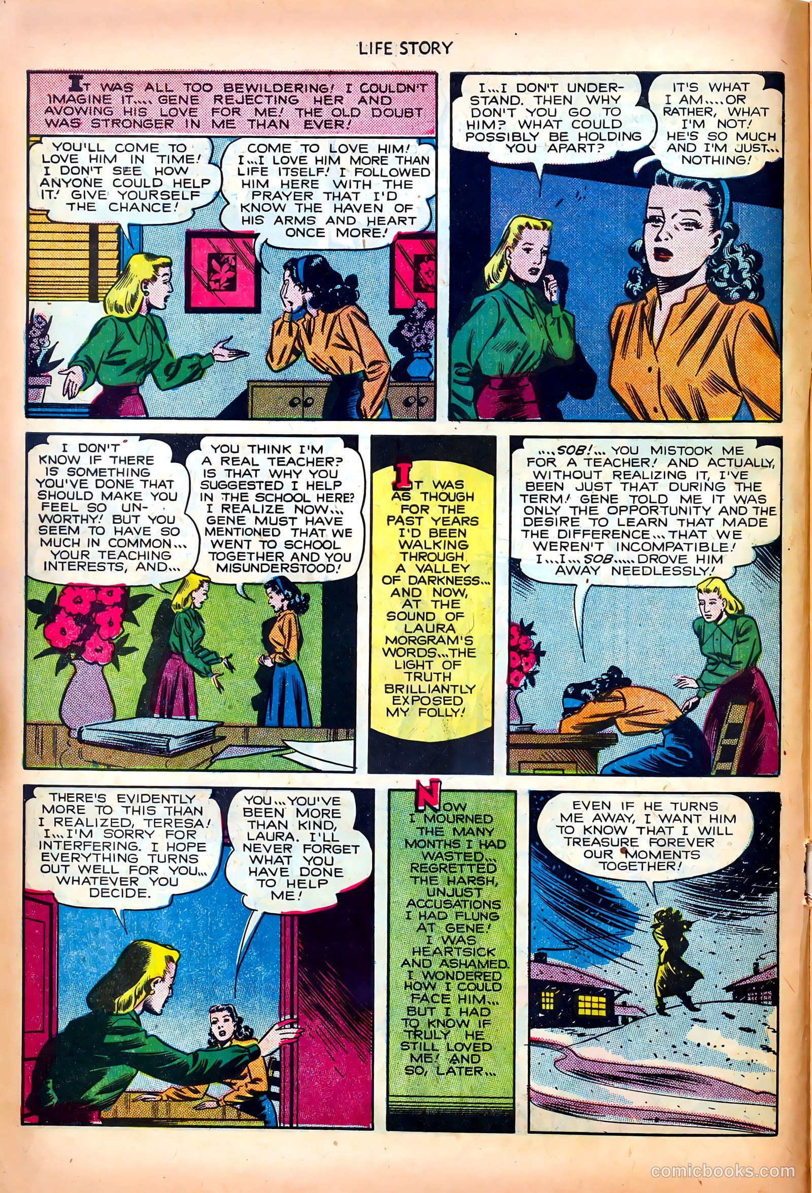 Life Story #20 (1950) — page 14 of 36
