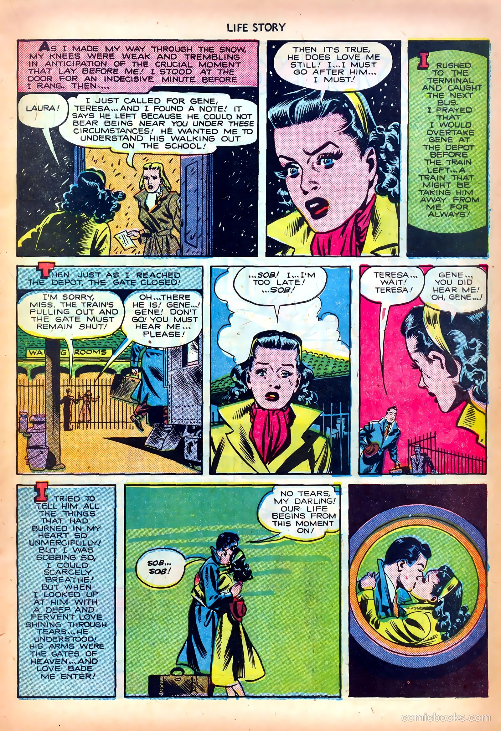 Life Story #20 (1950) — page 15 of 36
