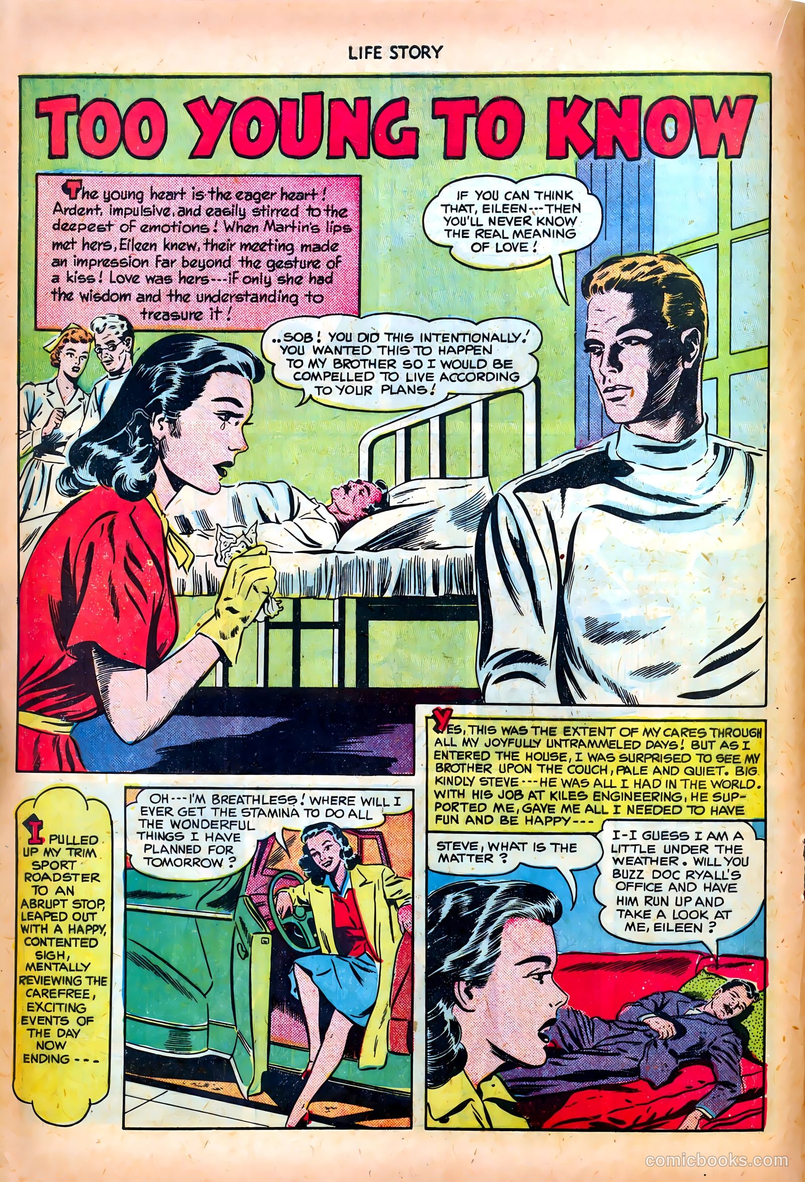 Life Story #20 (1950) — page 16 of 36