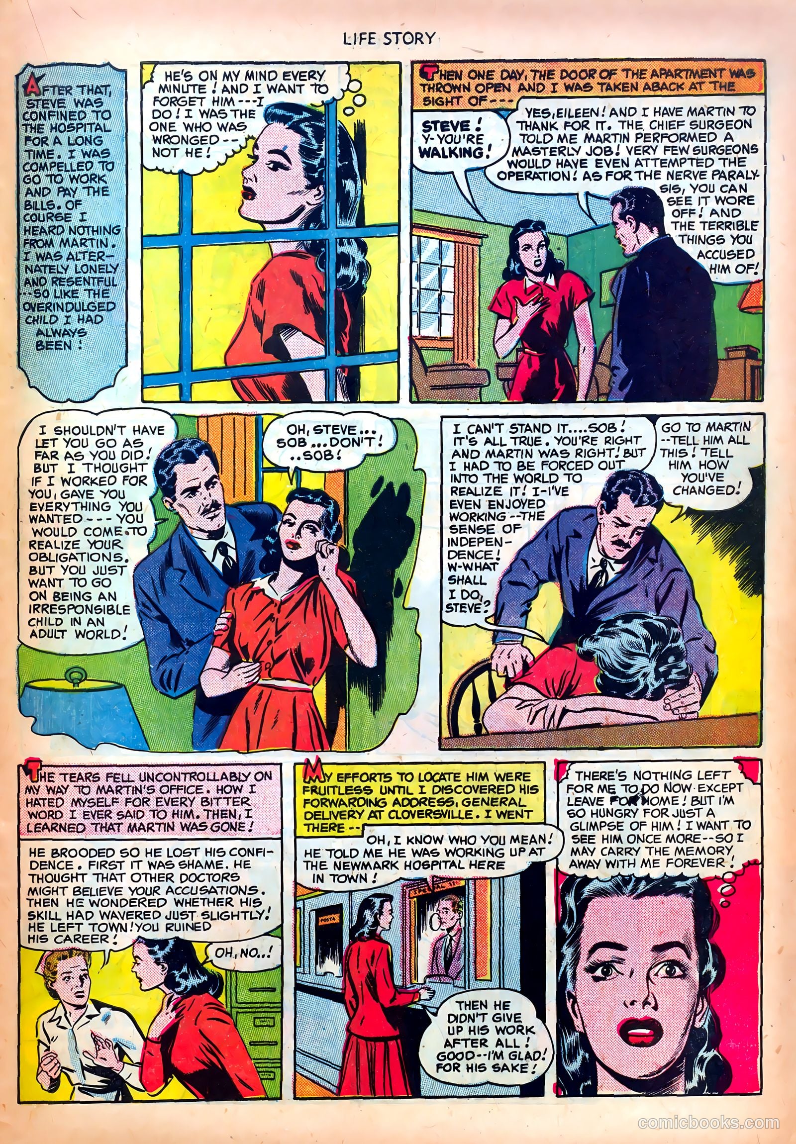 Life Story #20 (1950) — page 23 of 36