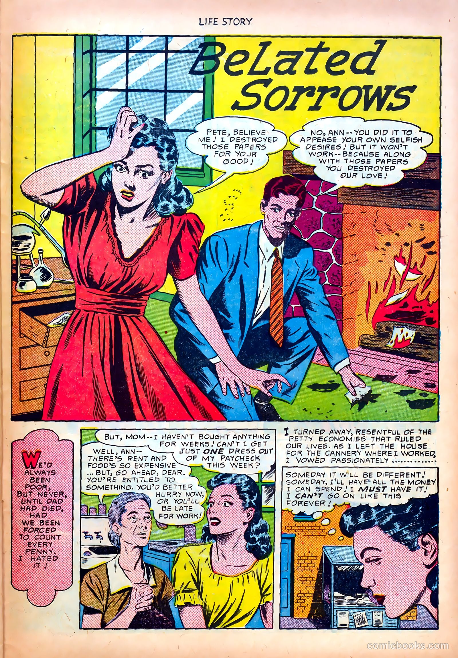 Life Story #20 (1950) — page 27 of 36