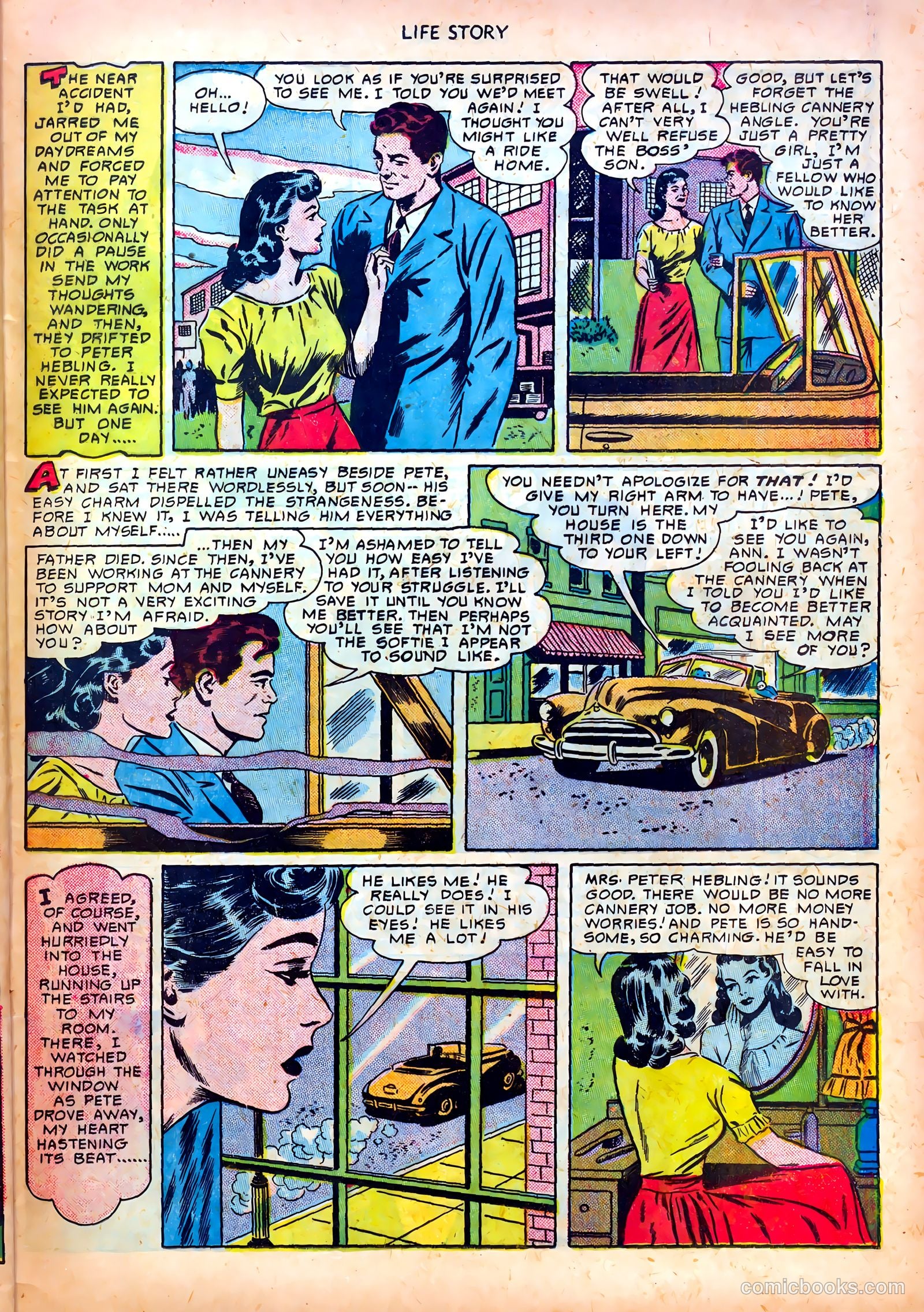 Life Story #20 (1950) — page 29 of 36