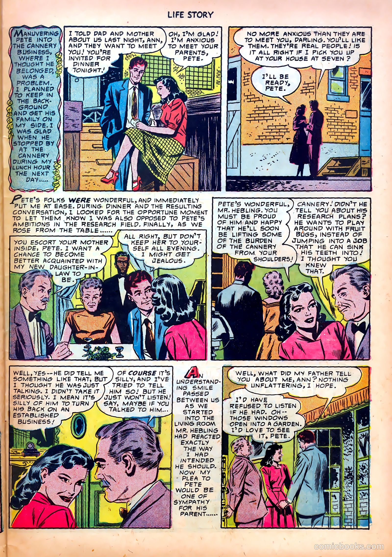 Life Story #20 (1950) — page 31 of 36
