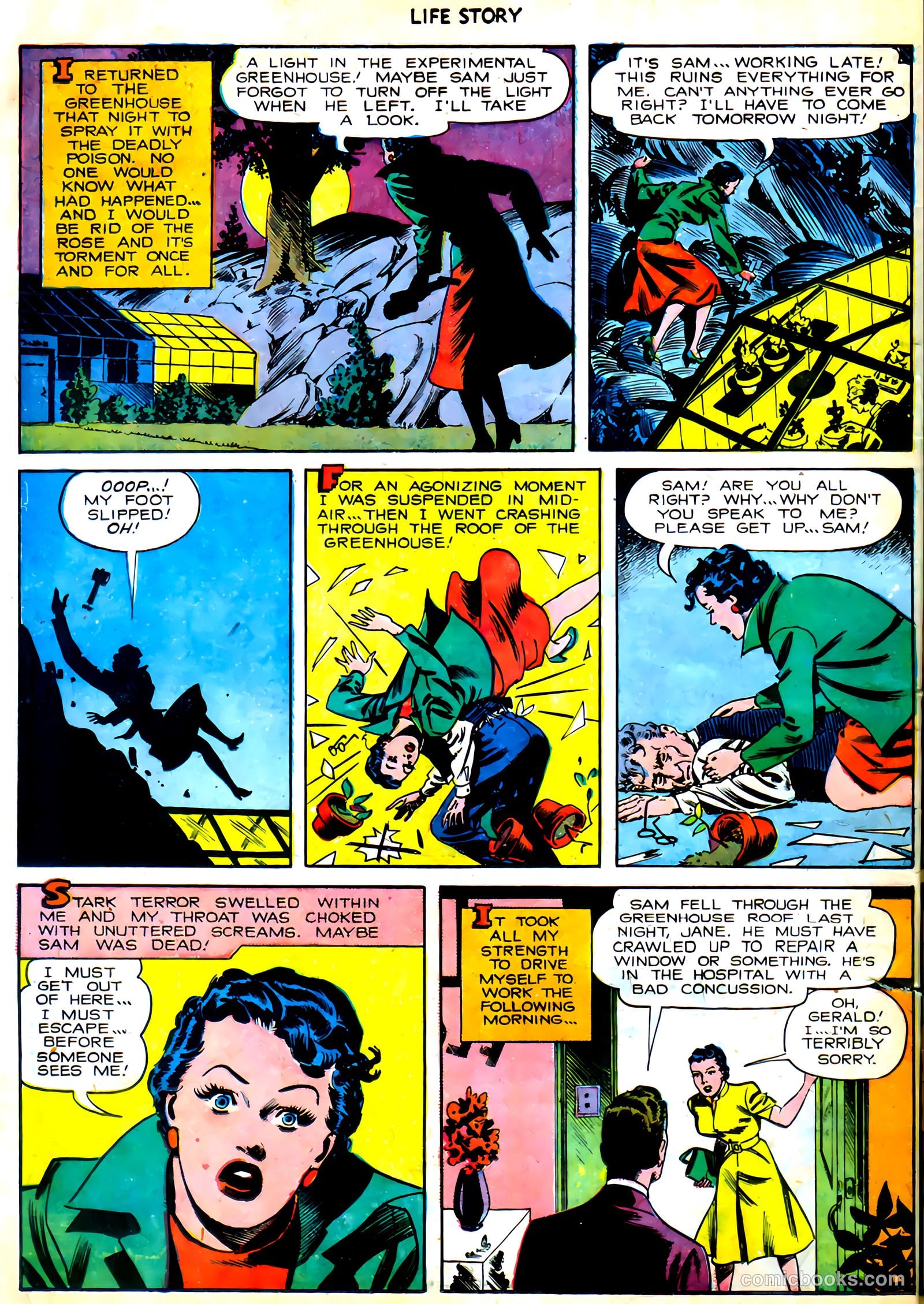 Life Story #21 (1950) — page 32 of 36