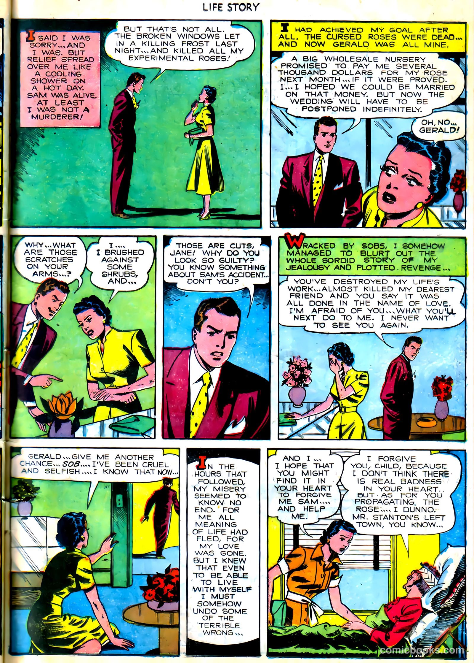 Life Story #21 (1950) — page 33 of 36