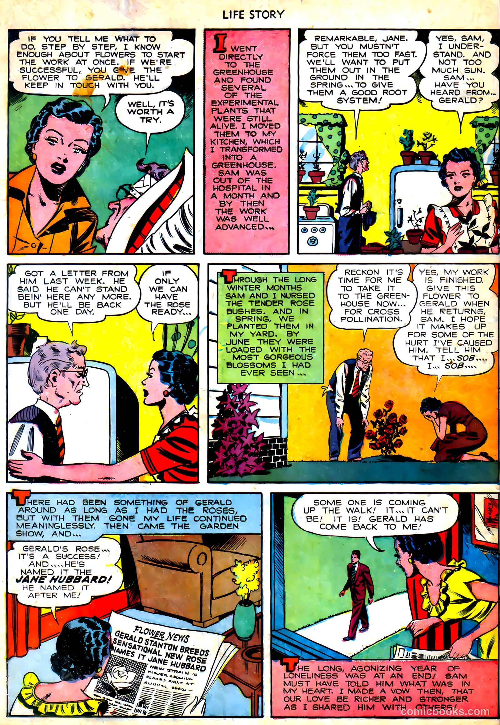Life Story #21 (1950) — page 34 of 36