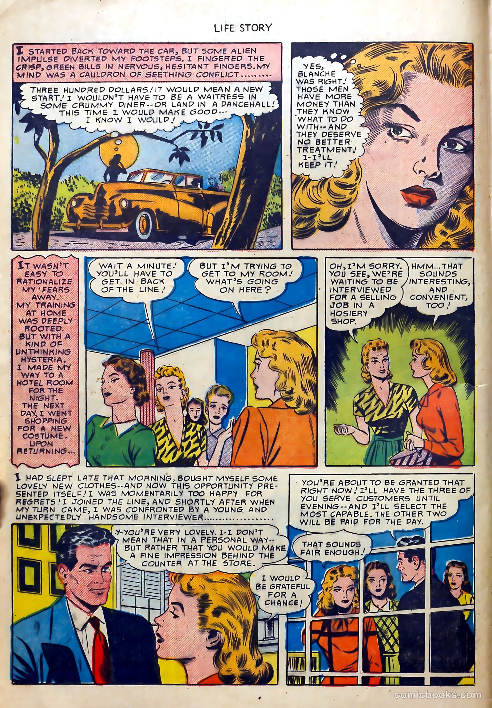 Life Story #22 (1951) — page 6 of 36