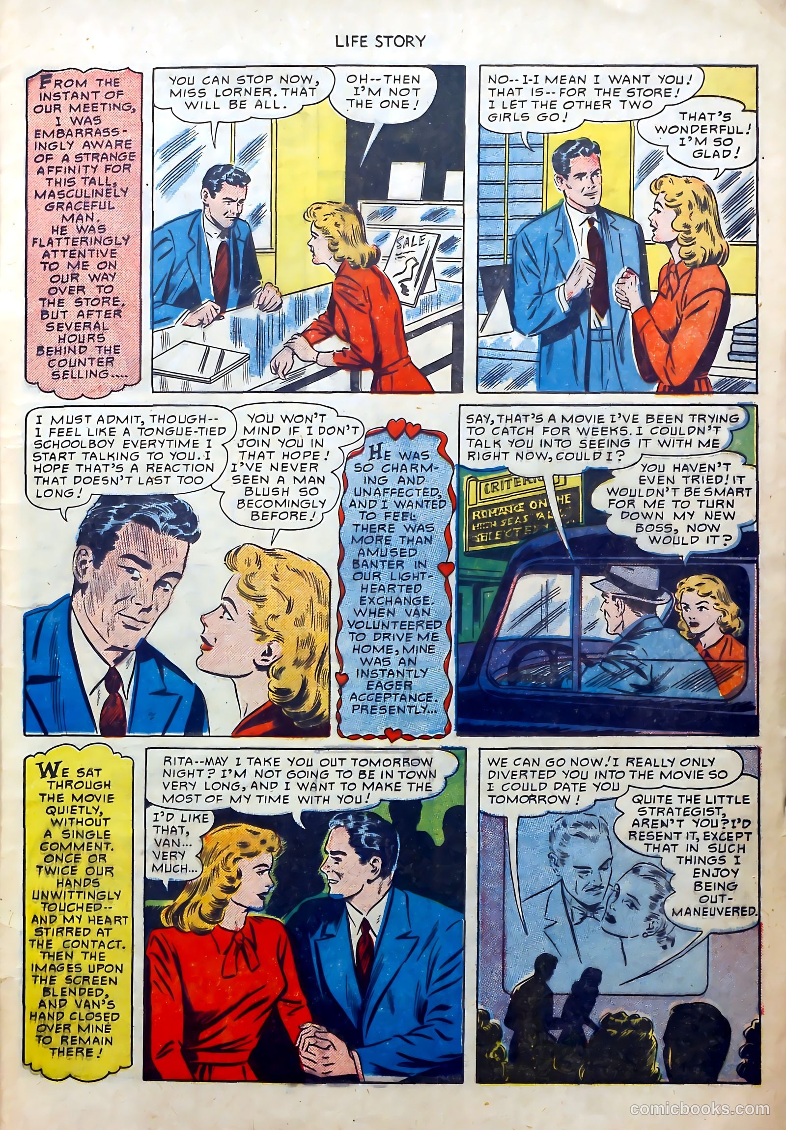 Life Story #22 (1951) — page 7 of 36