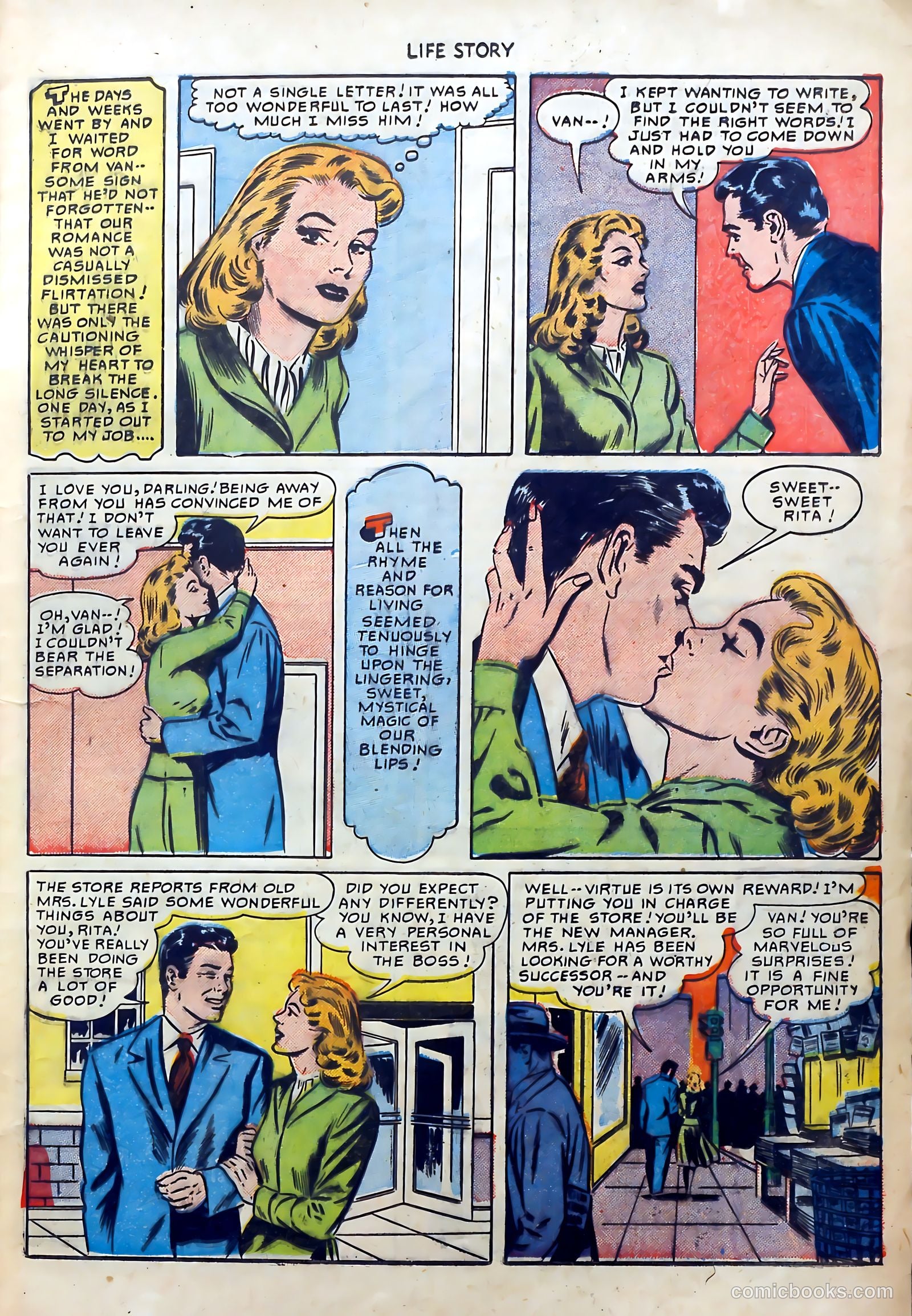 Life Story #22 (1951) — page 9 of 36