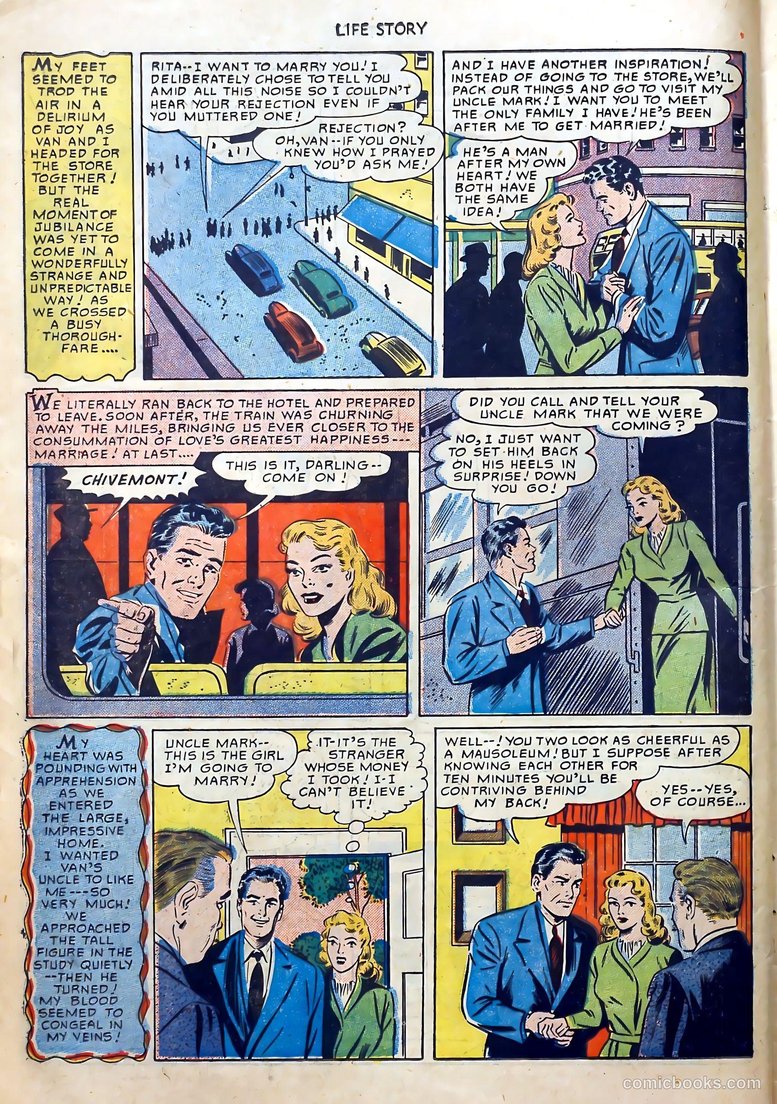 Life Story #22 (1951) — page 10 of 36