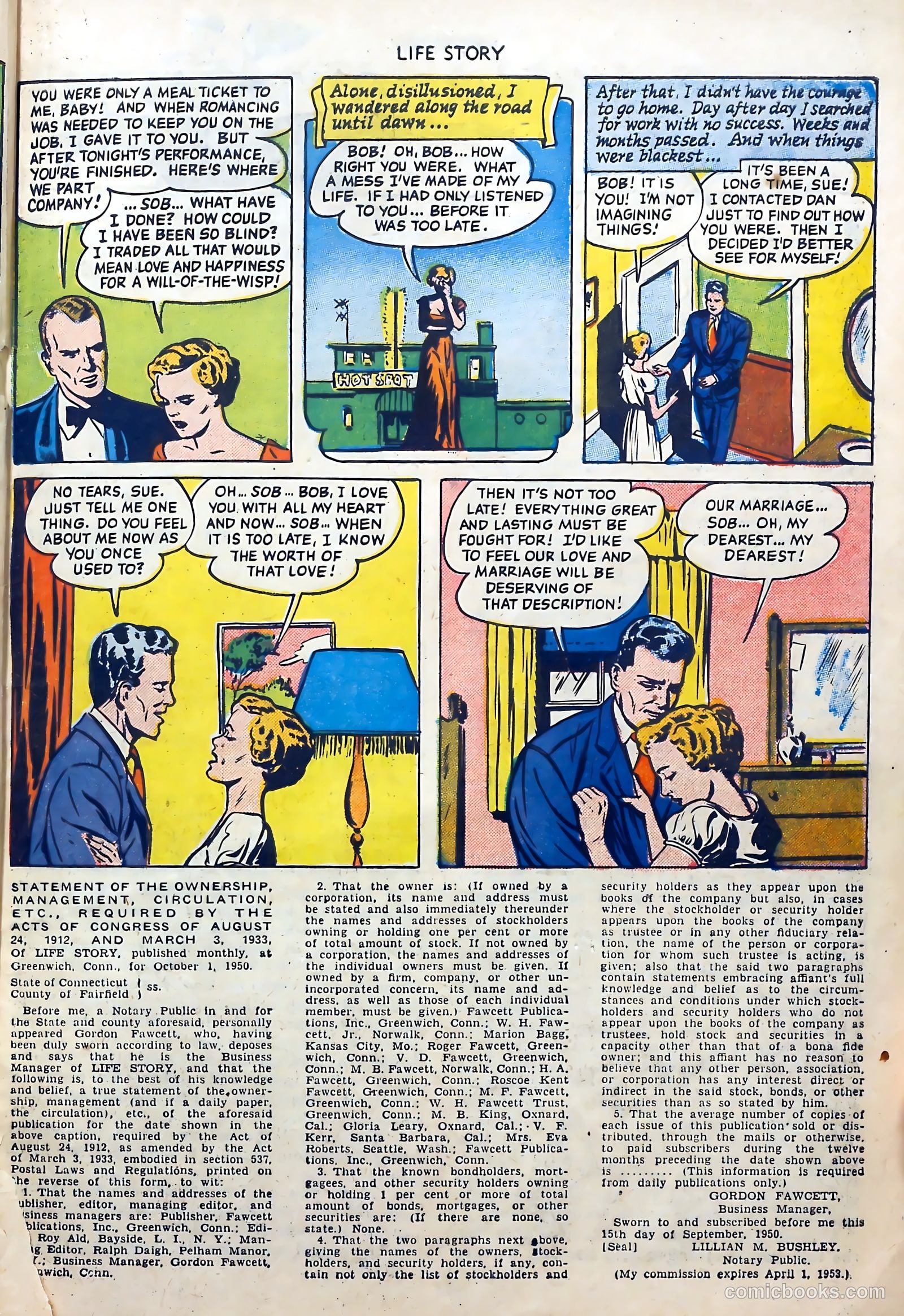 Life Story #22 (1951) — page 21 of 36