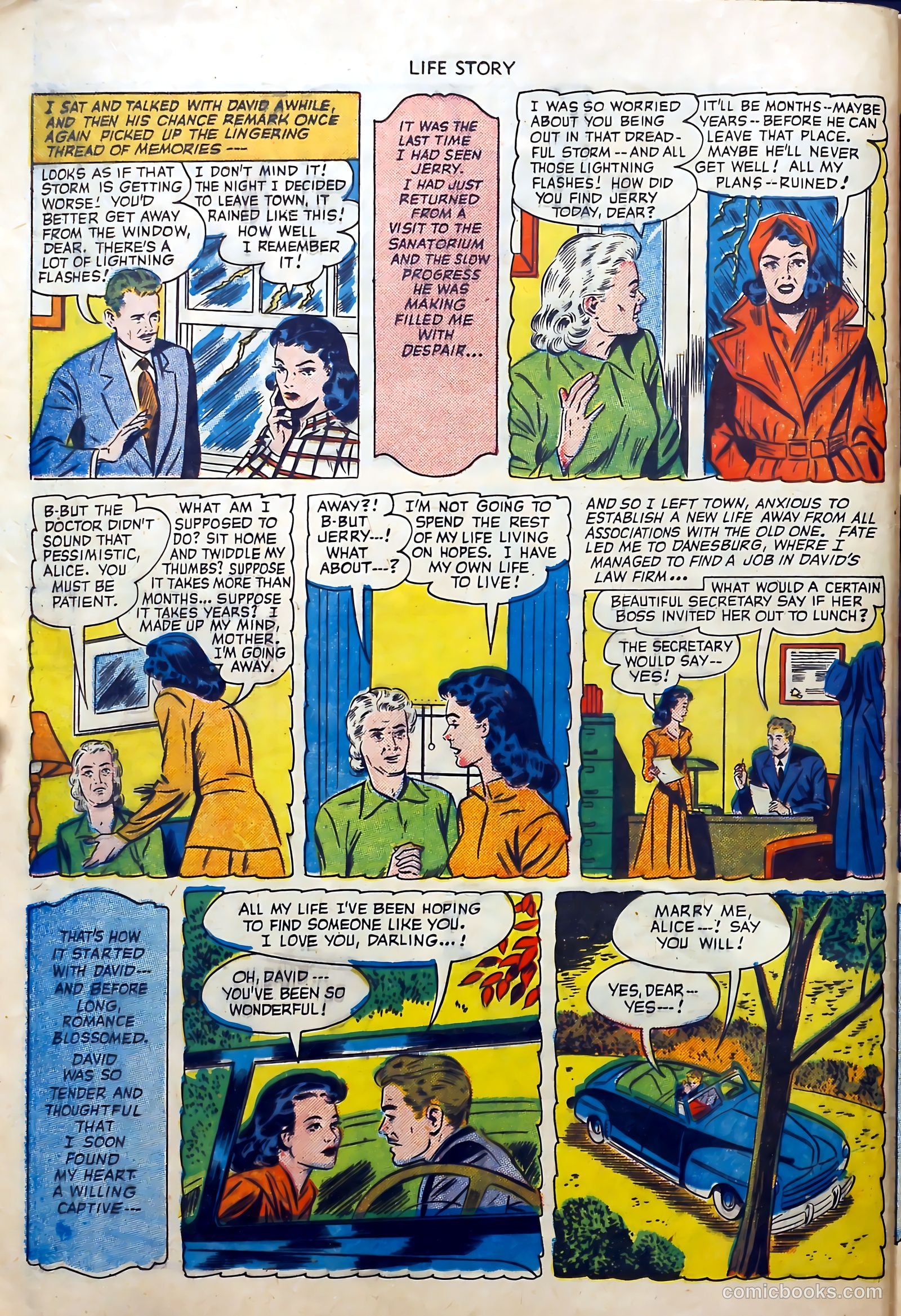 Life Story #22 (1951) — page 30 of 36