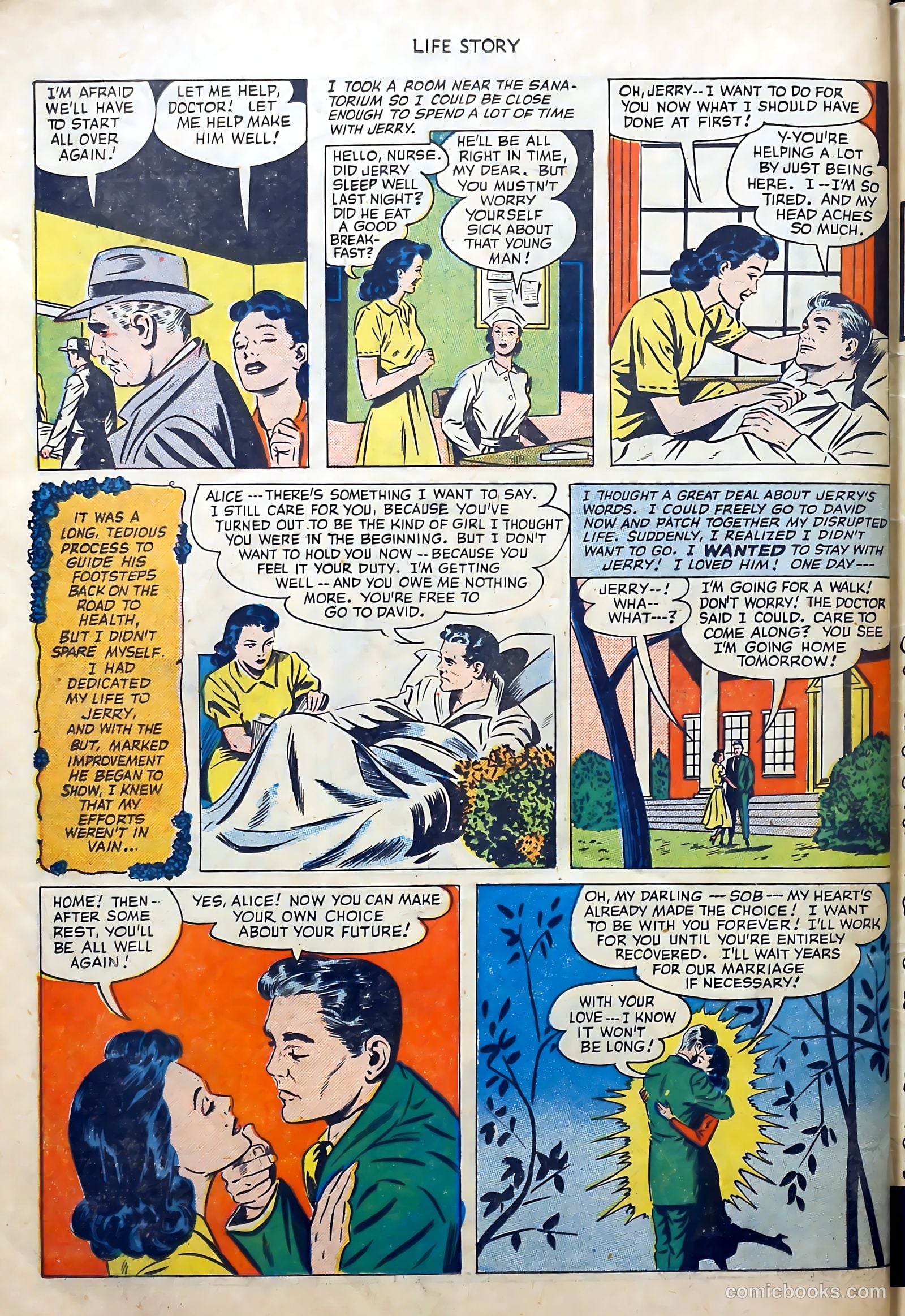 Life Story #22 (1951) — page 34 of 36