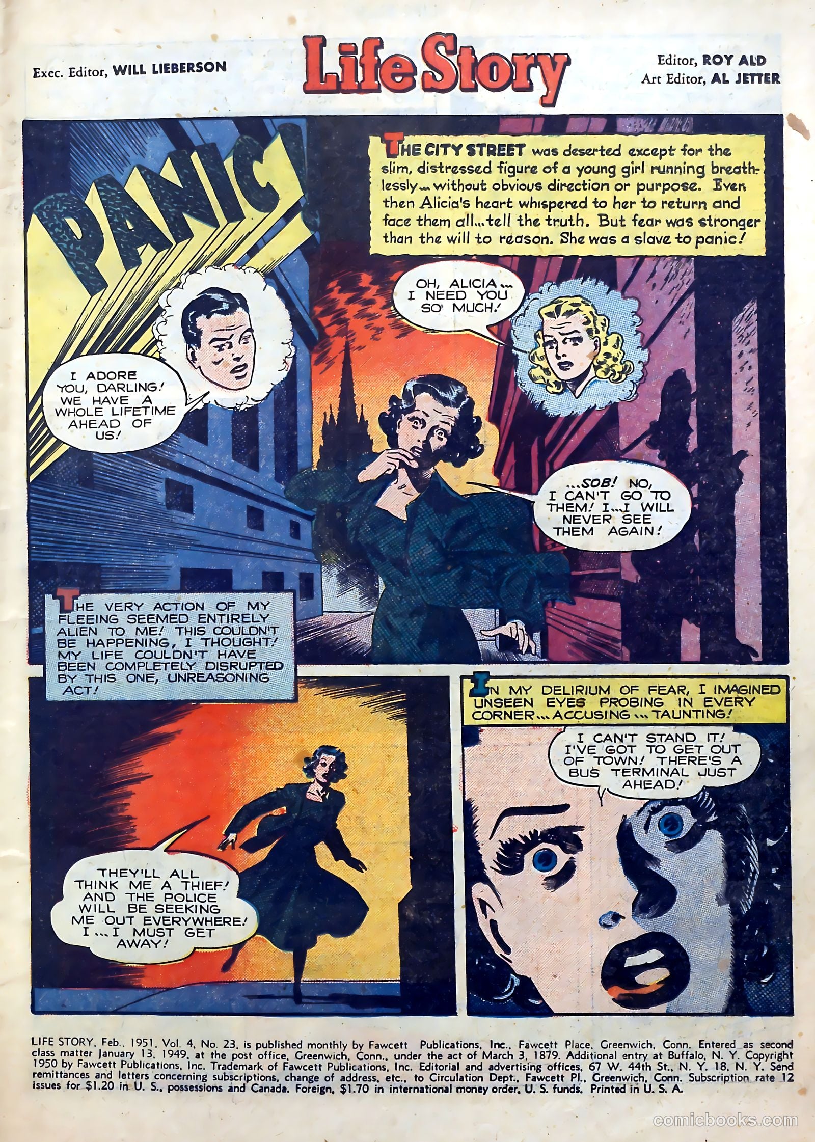 Life Story #23 (1951) — page 3 of 36