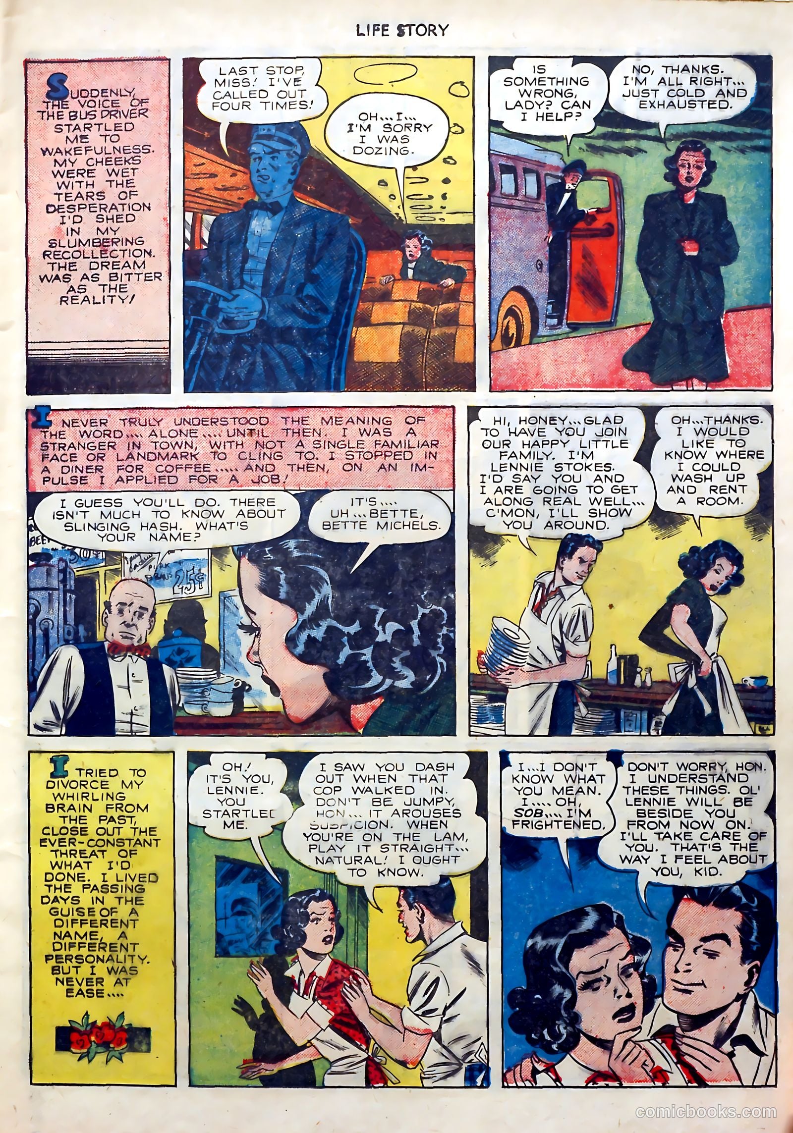 Life Story #23 (1951) — page 7 of 36