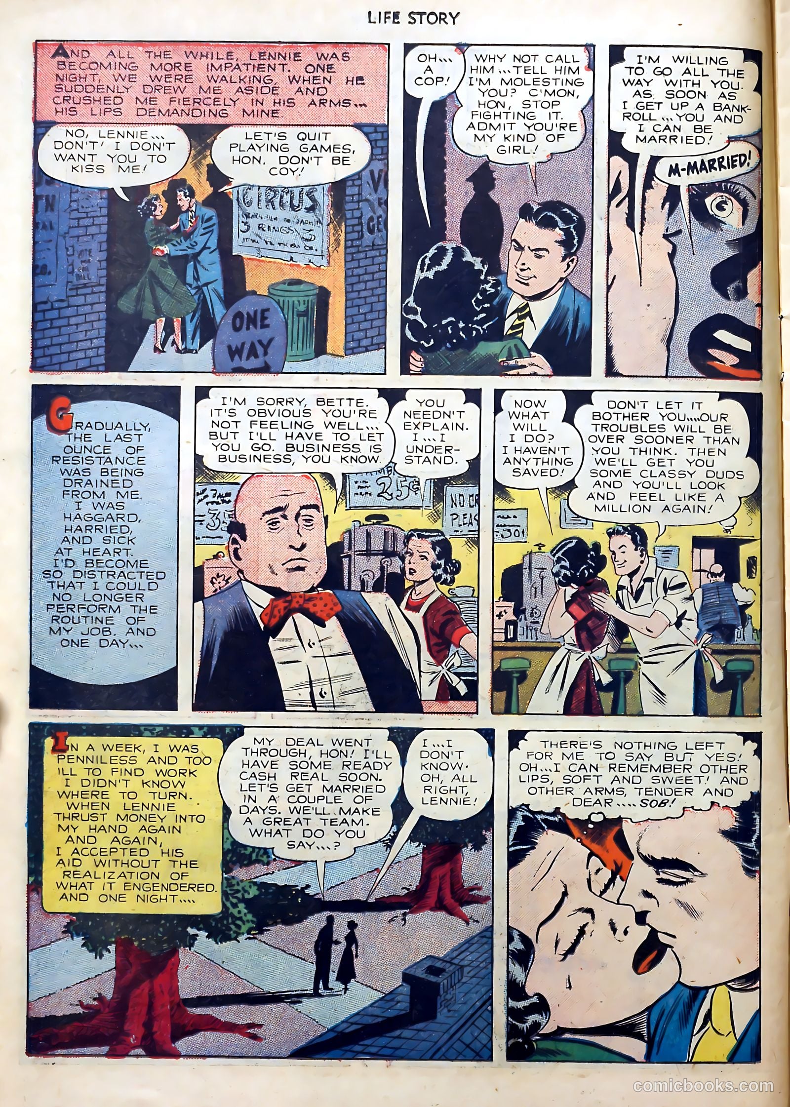 Life Story #23 (1951) — page 10 of 36