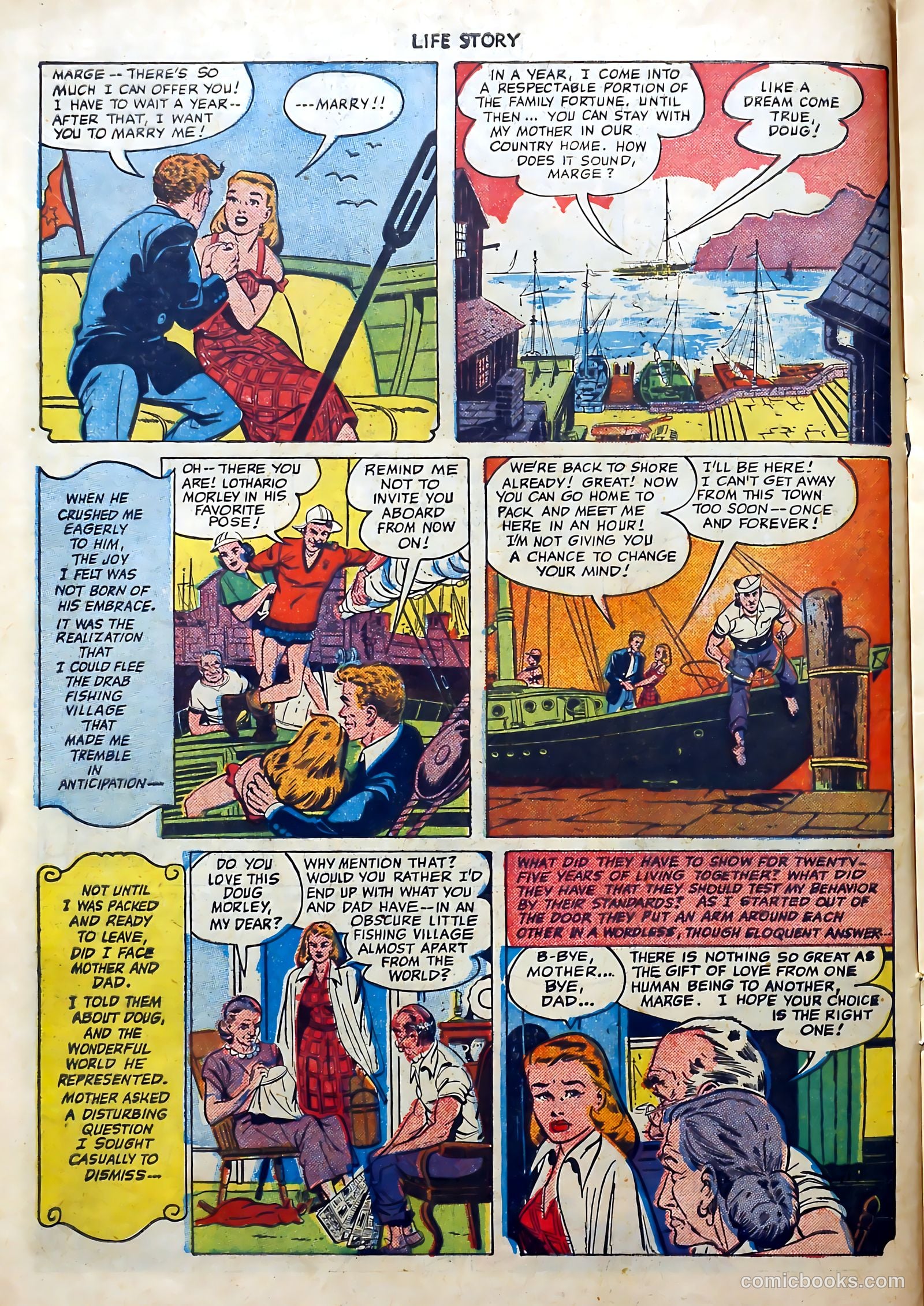 Life Story #23 (1951) — page 16 of 36