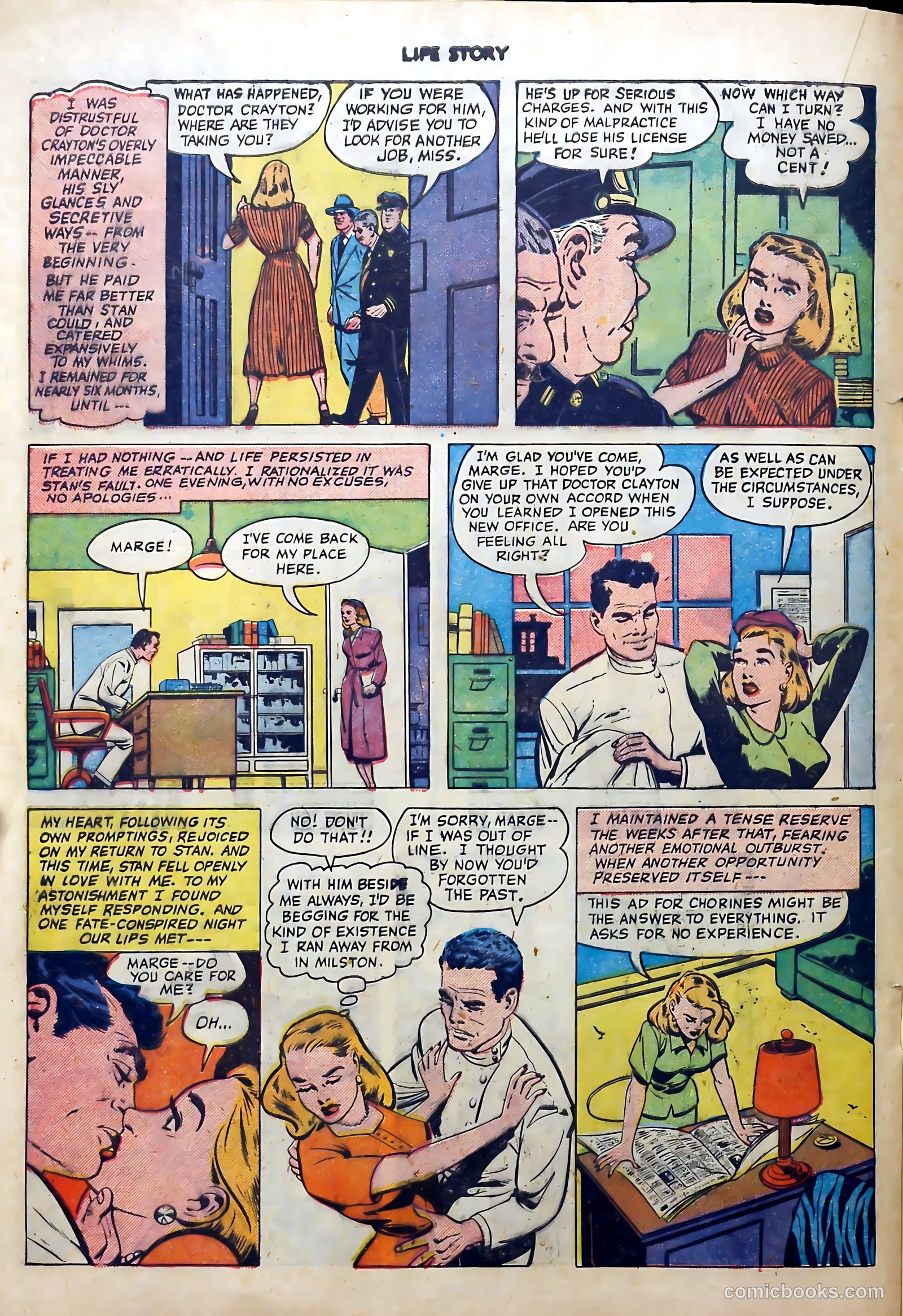 Life Story #23 (1951) — page 20 of 36