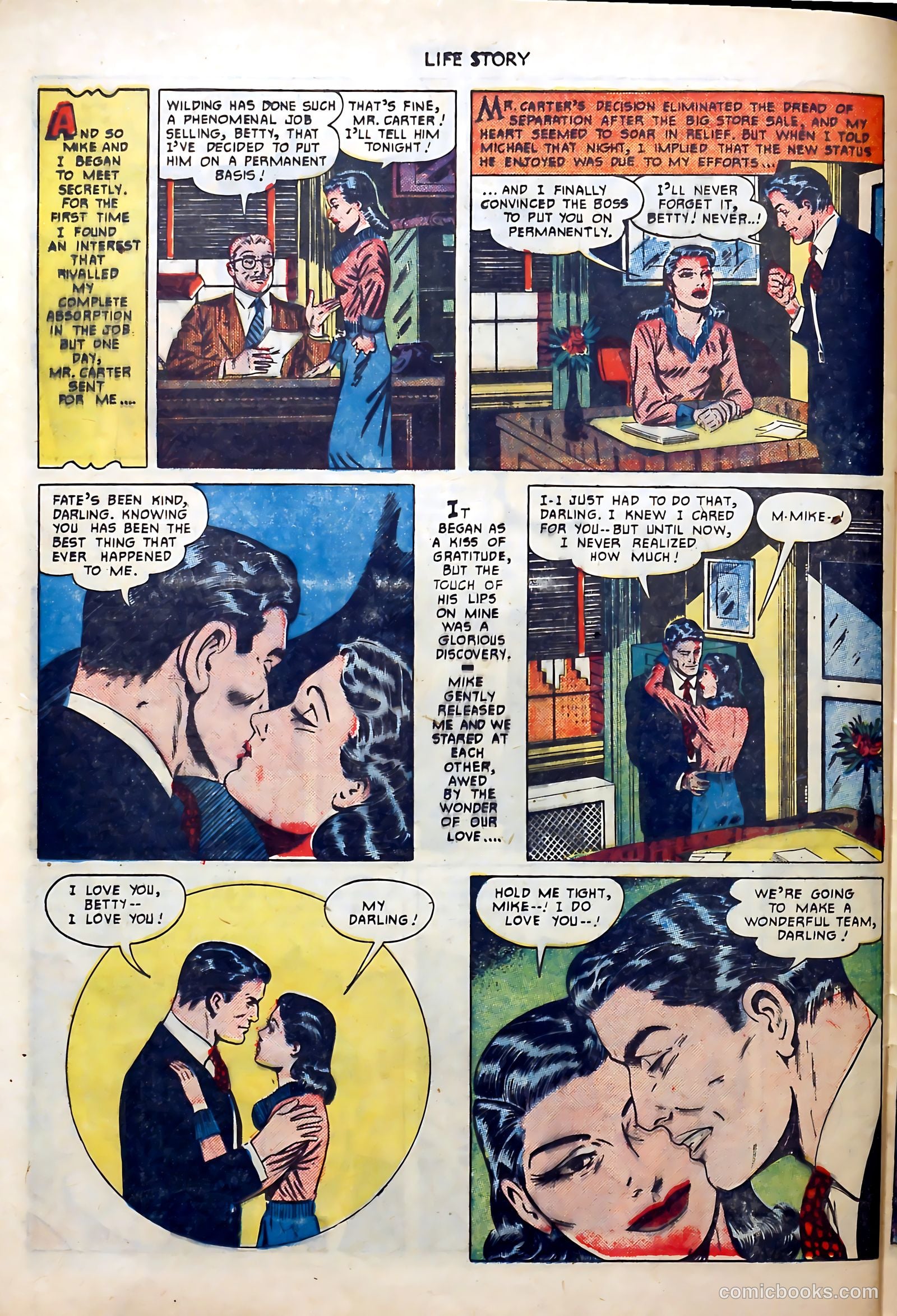 Life Story #23 (1951) — page 30 of 36