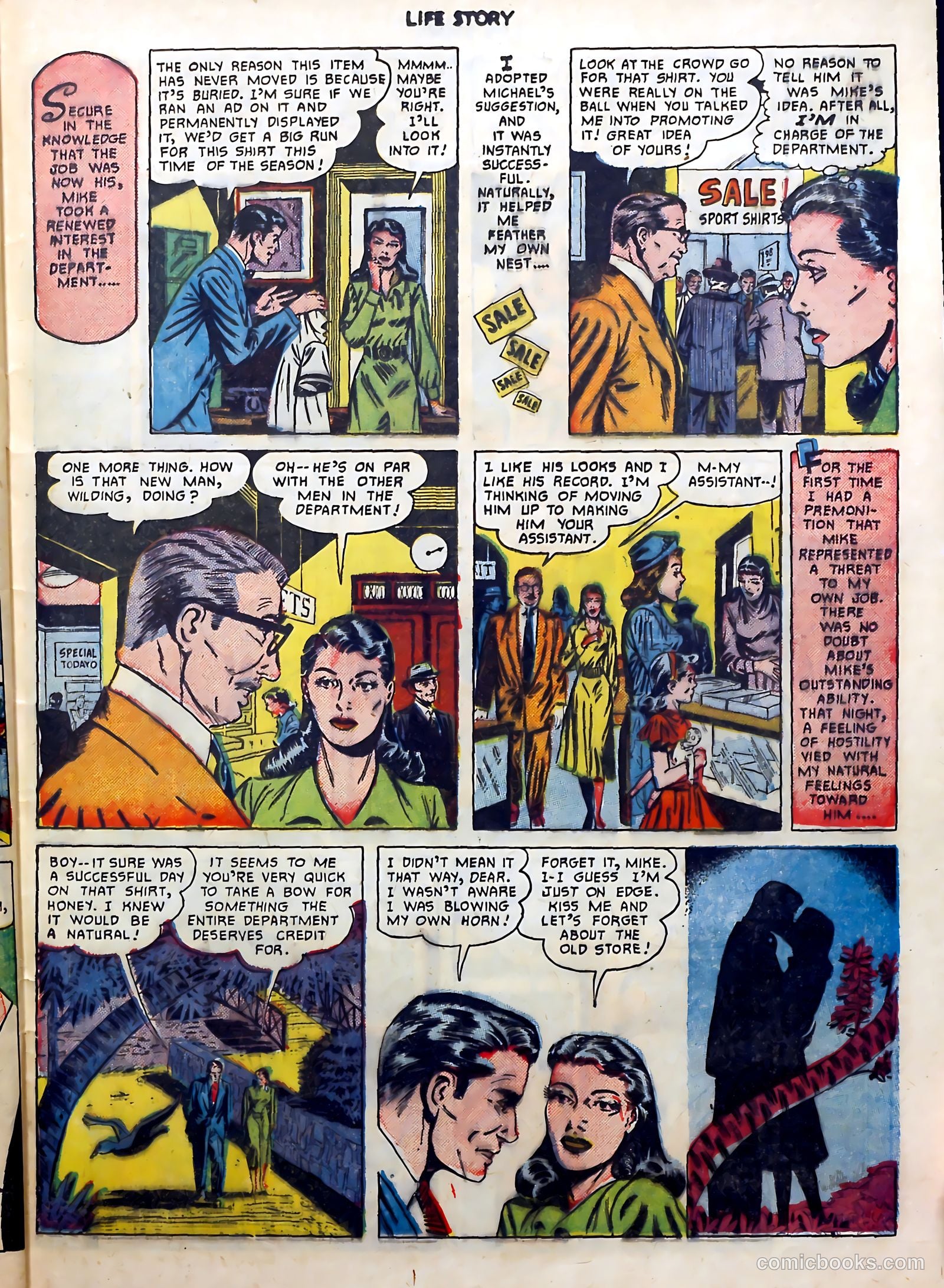 Life Story #23 (1951) — page 31 of 36