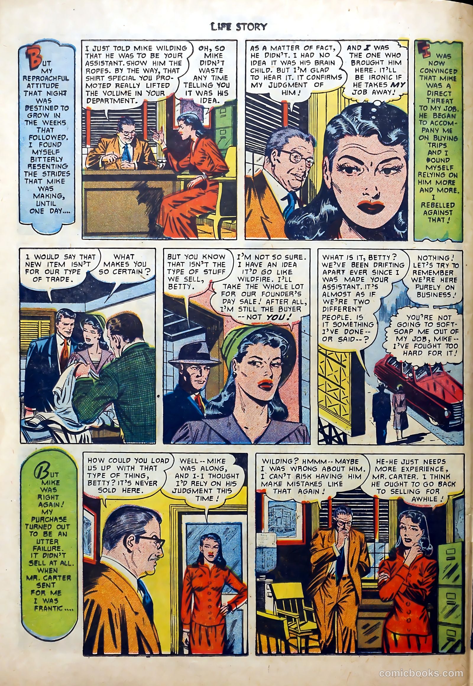 Life Story #23 (1951) — page 32 of 36