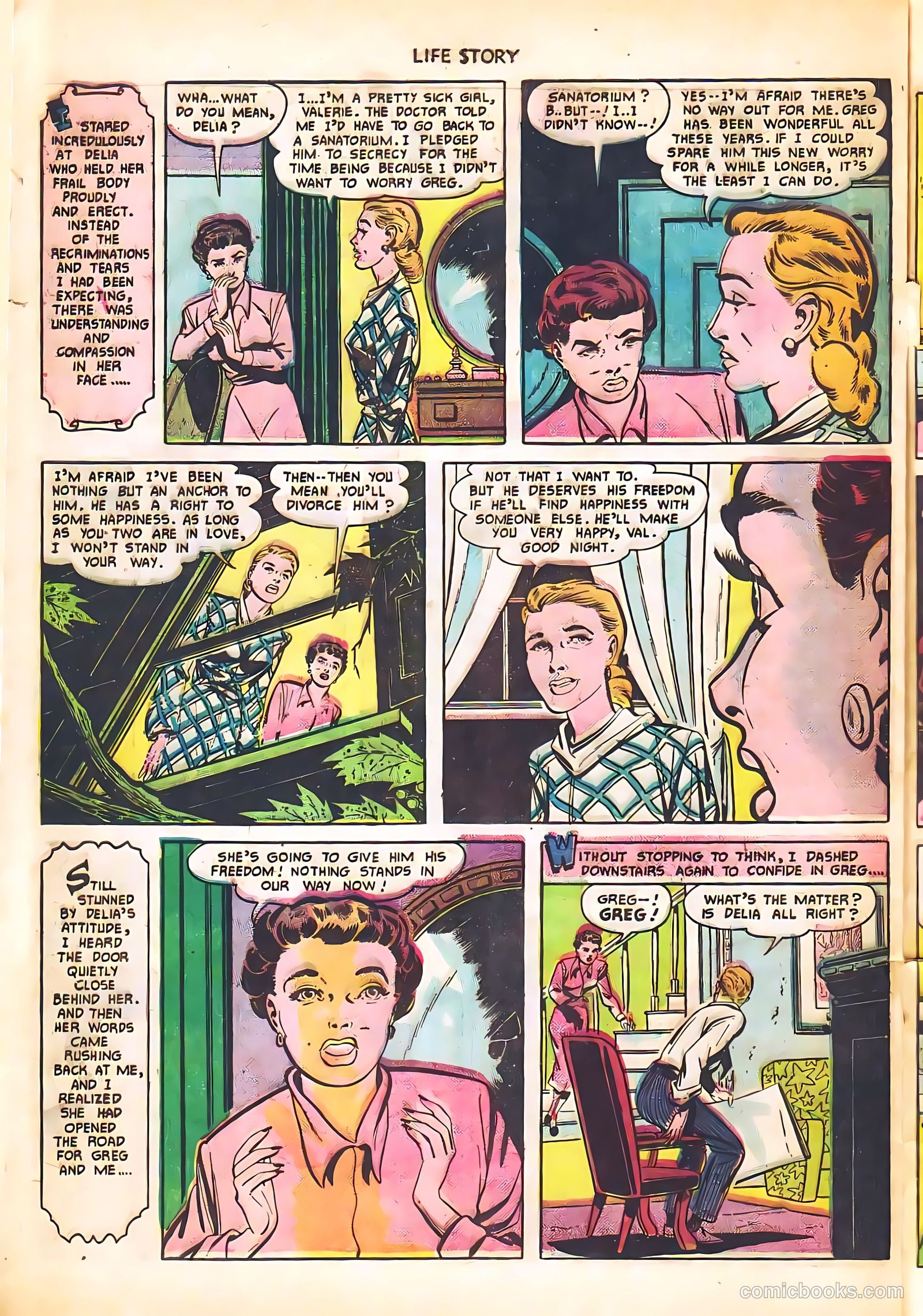 Life Story #24 (1951) — page 22 of 36