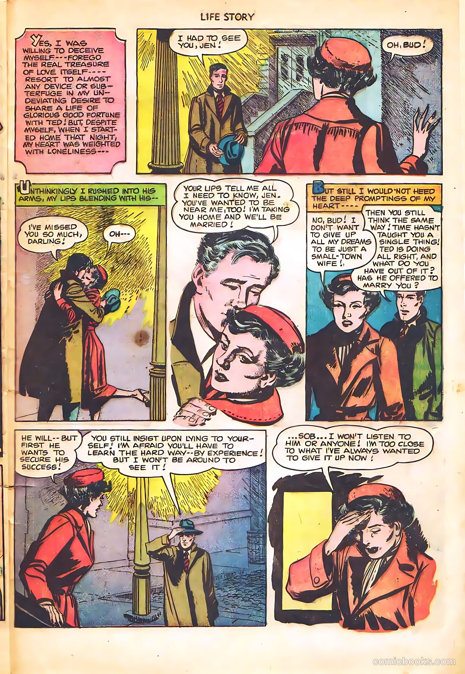 Life Story #24 (1951) — page 31 of 36