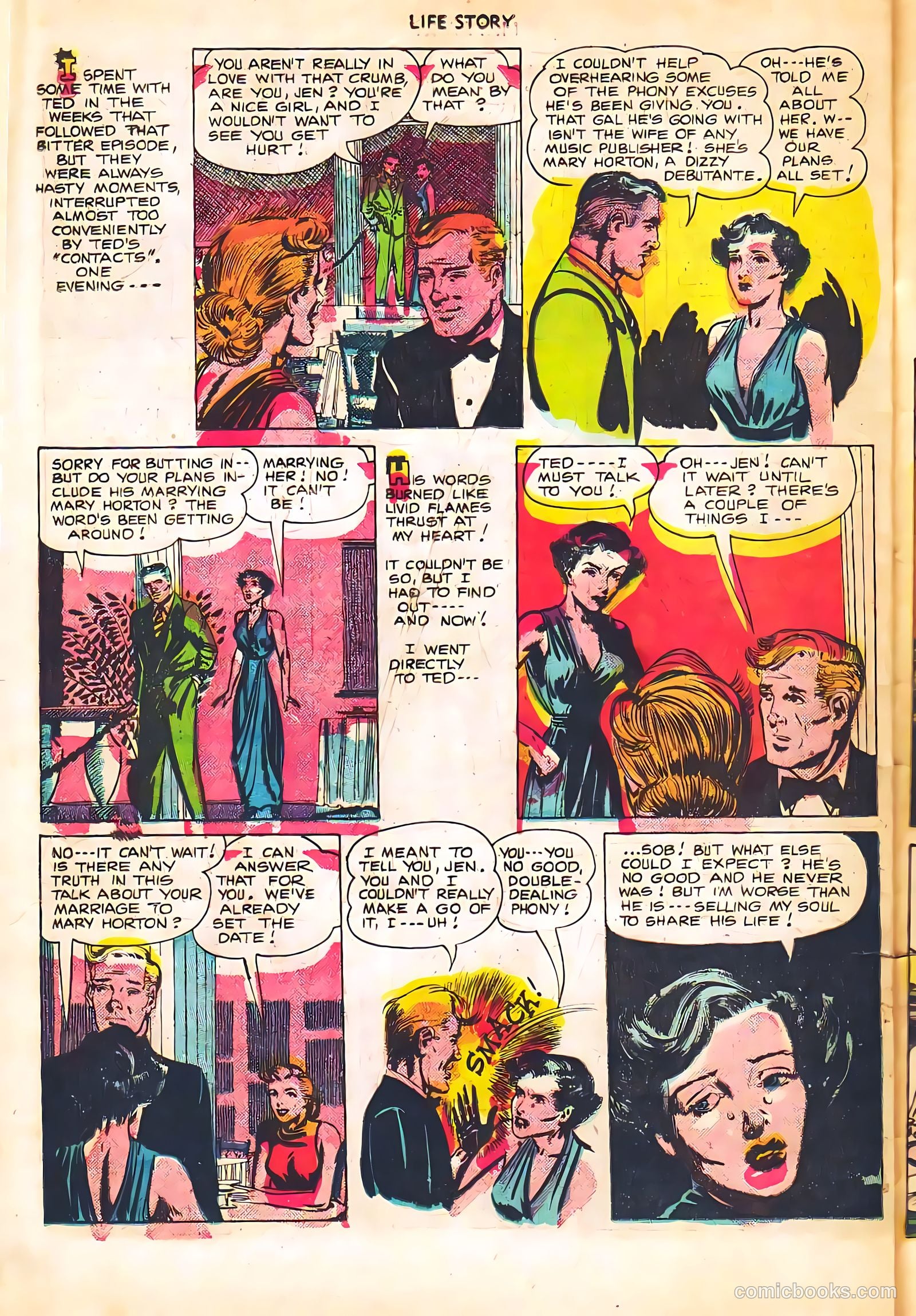 Life Story #24 (1951) — page 32 of 36