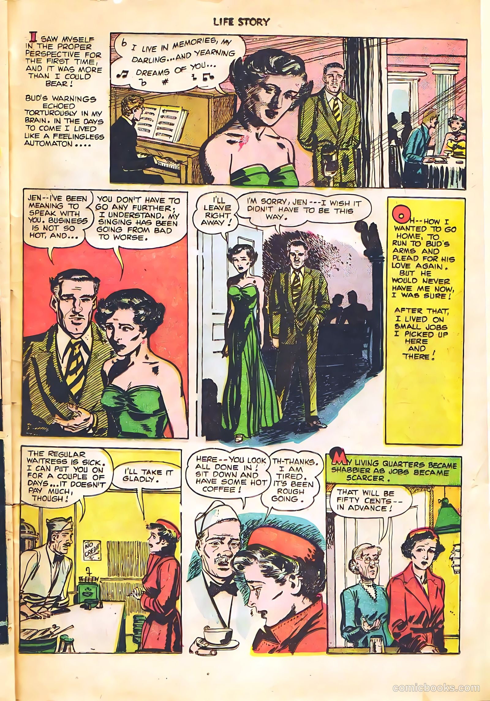 Life Story #24 (1951) — page 33 of 36
