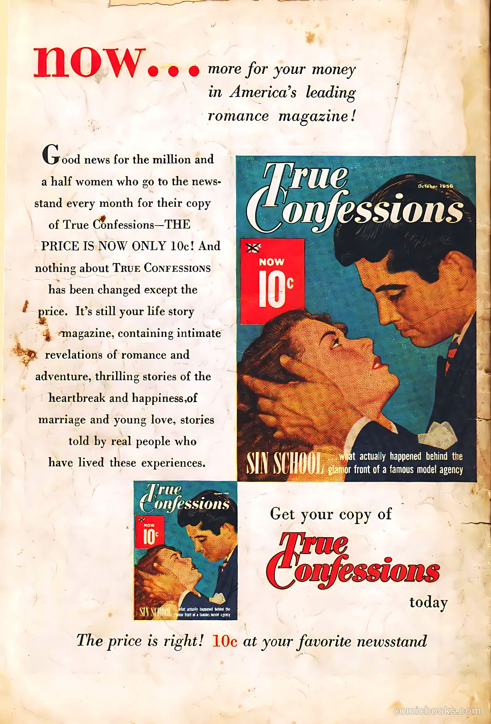Life Story #24 (1951) — page 36 of 36